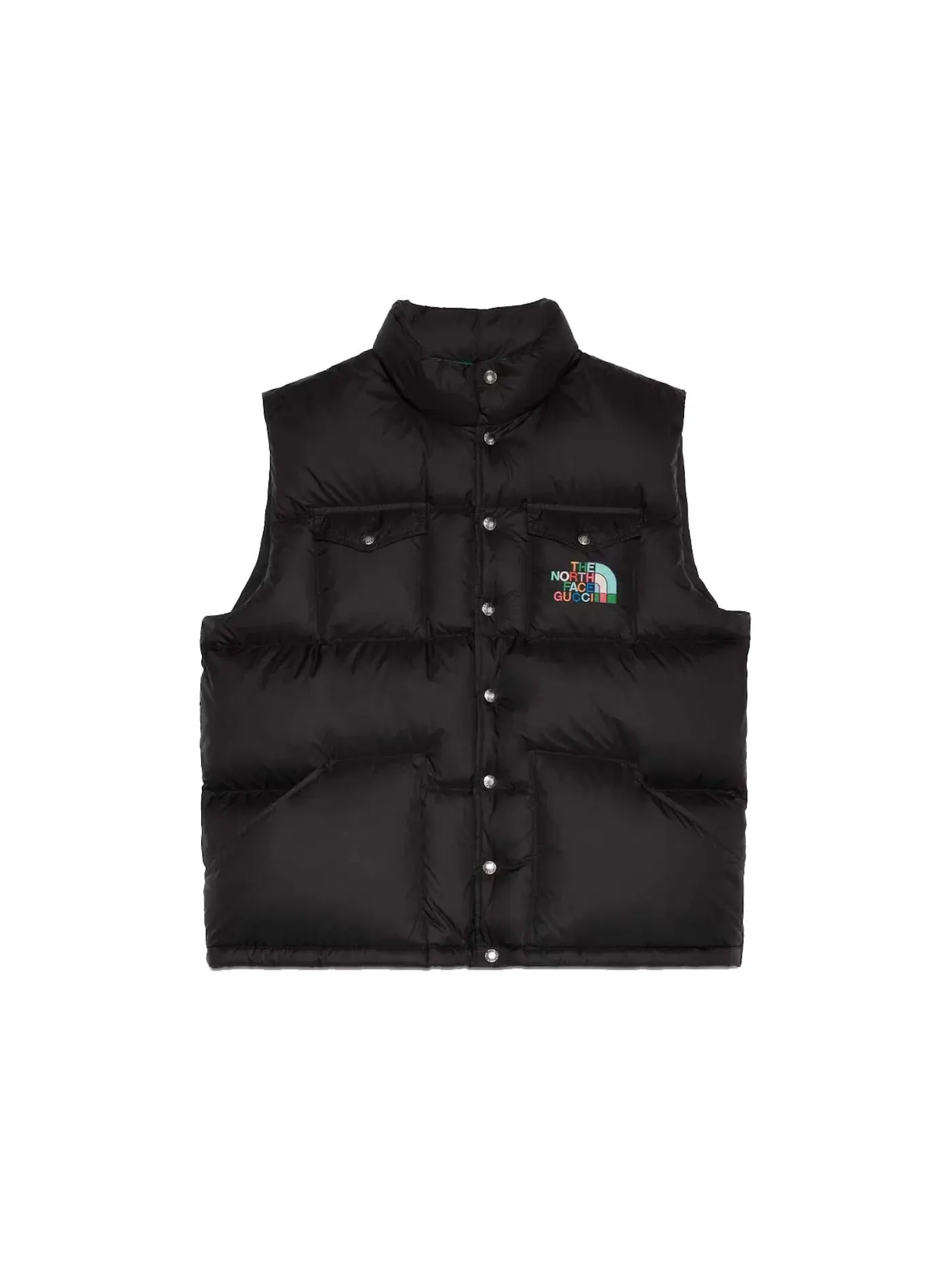 Мужской жилет с наполнителем Vest Gucci — изображение 1 из 3, черный