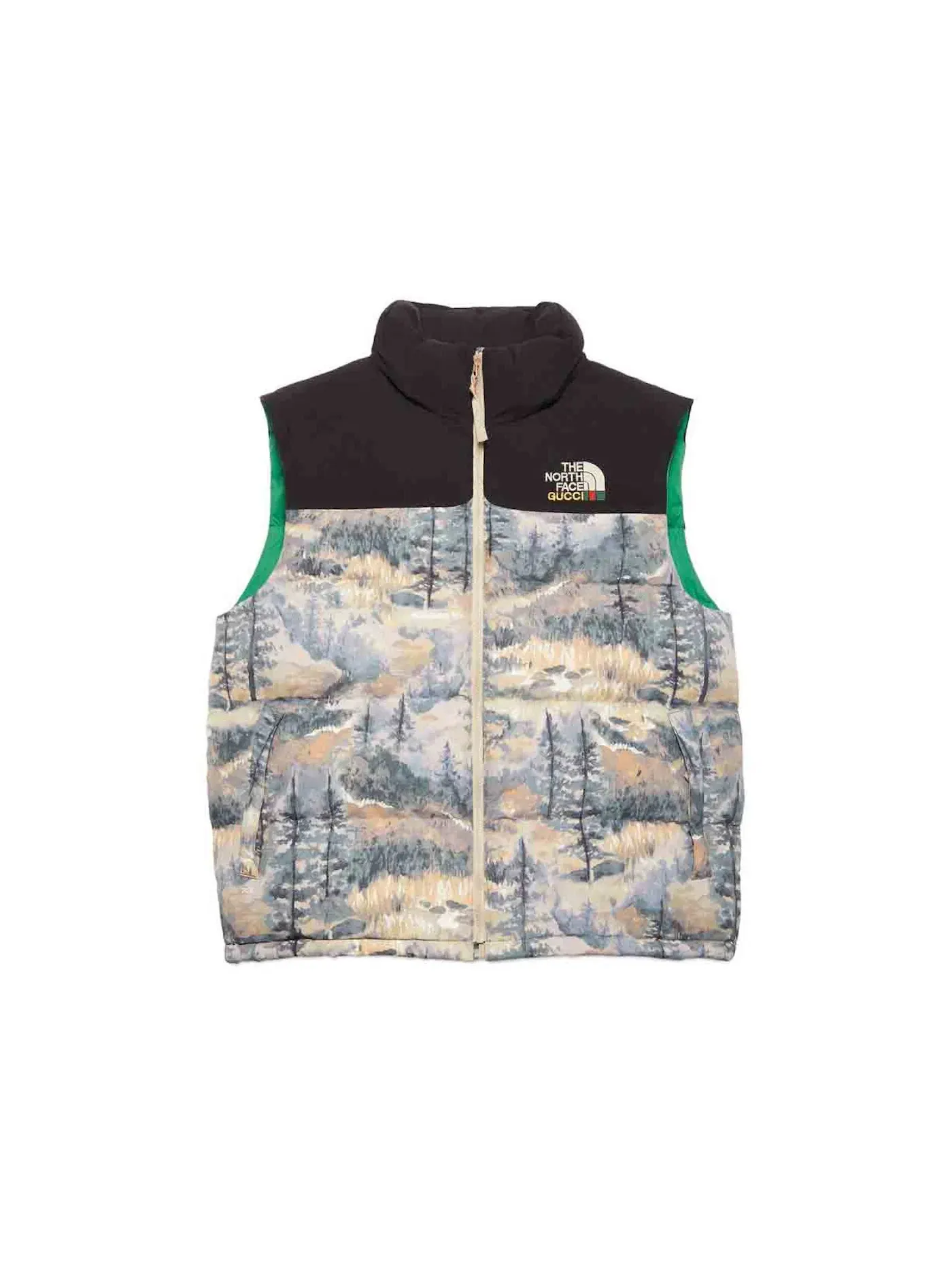 Мужской жилет с принтом Forest Print Gucci, Forest Print — изображение 1 из 1