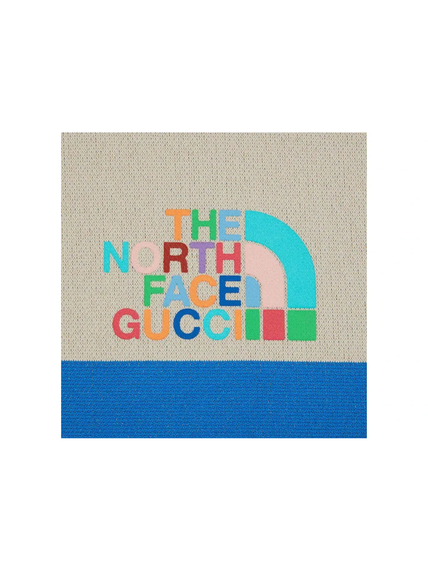 Мужская куртка с капюшоном Gucci x The North Face — изображение 2 из 2, слоновая кость/зеленый