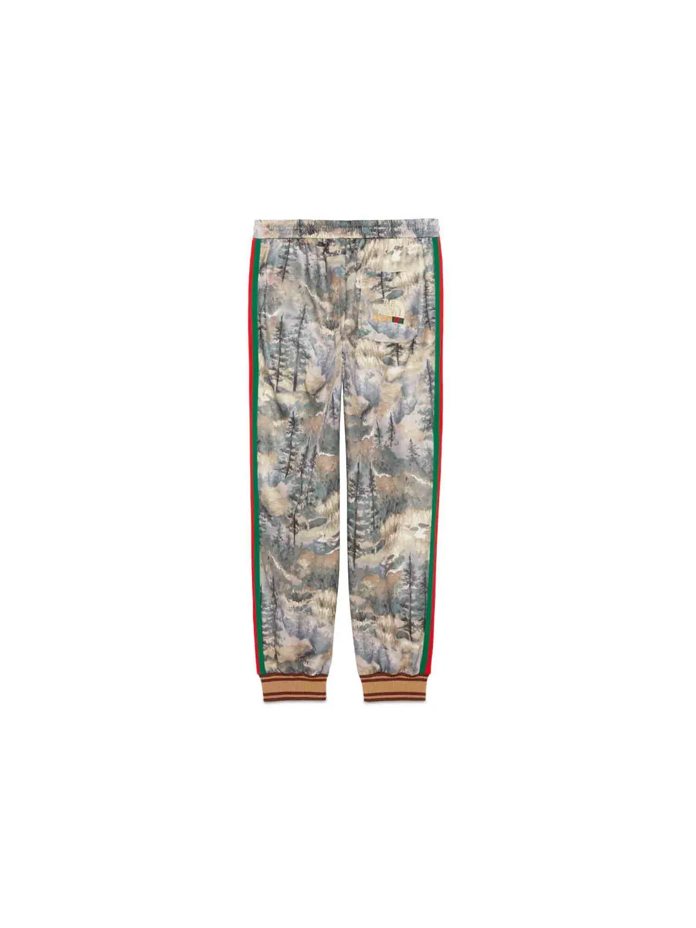 Мужские спортивные брюки с принтом Jogging Pant Gucci, Forest Print — изображение 2 из 2