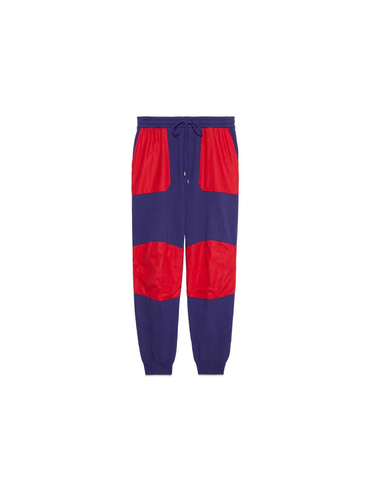 Мужские спортивные брюки с принтом Pant Gucci — изображение 1 из 2, синий/красный