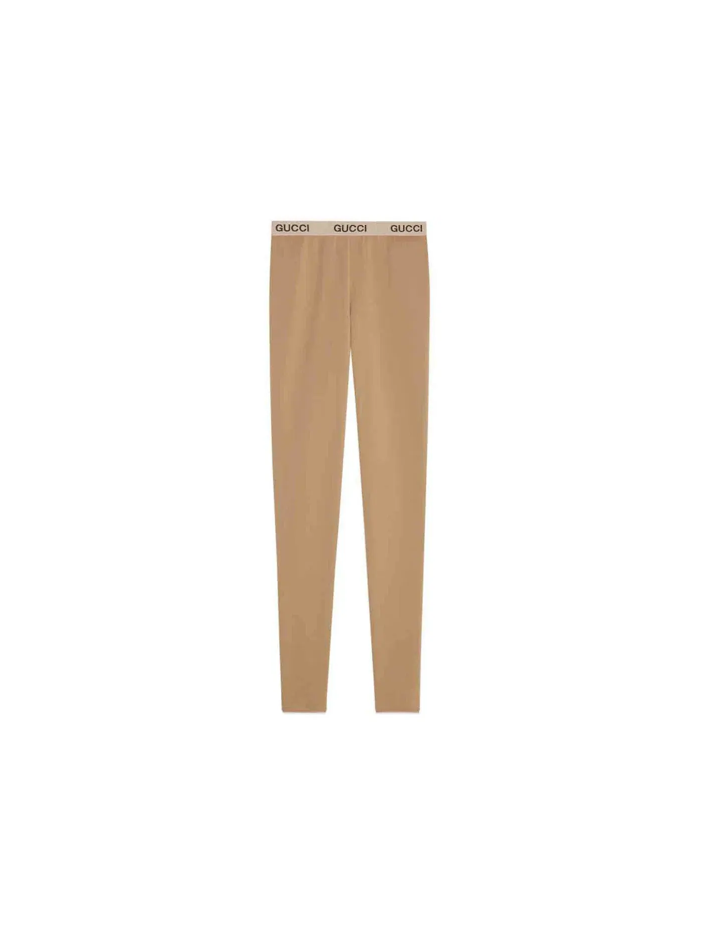 Женские леггинсы с принтом Leggings Gucci — изображение 1 из 1, верблюжий