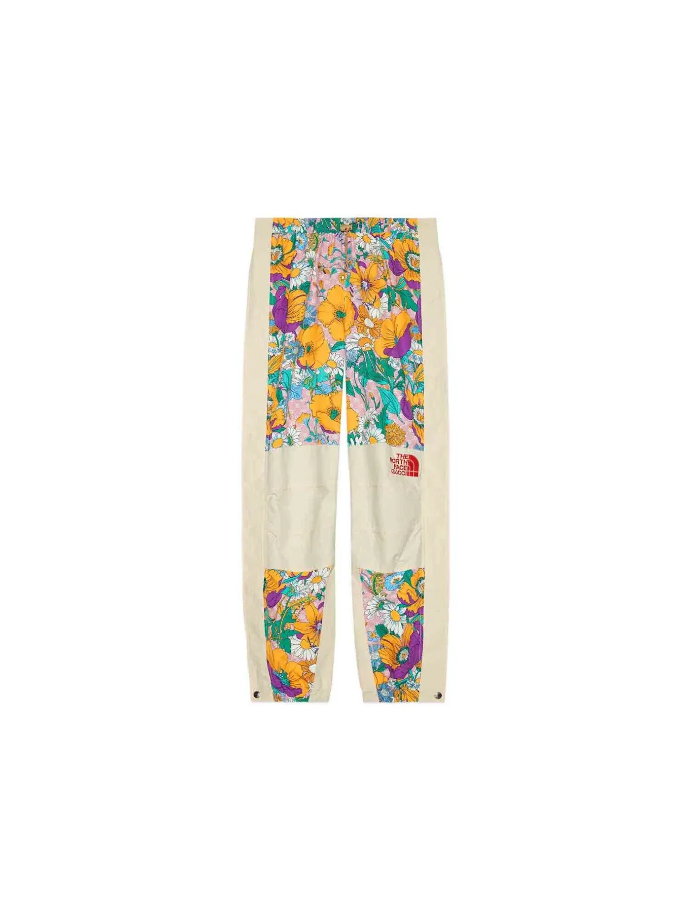 Мужские брюки из нейлона с принтом Pant Gucci — изображение 1 из 1, мульти