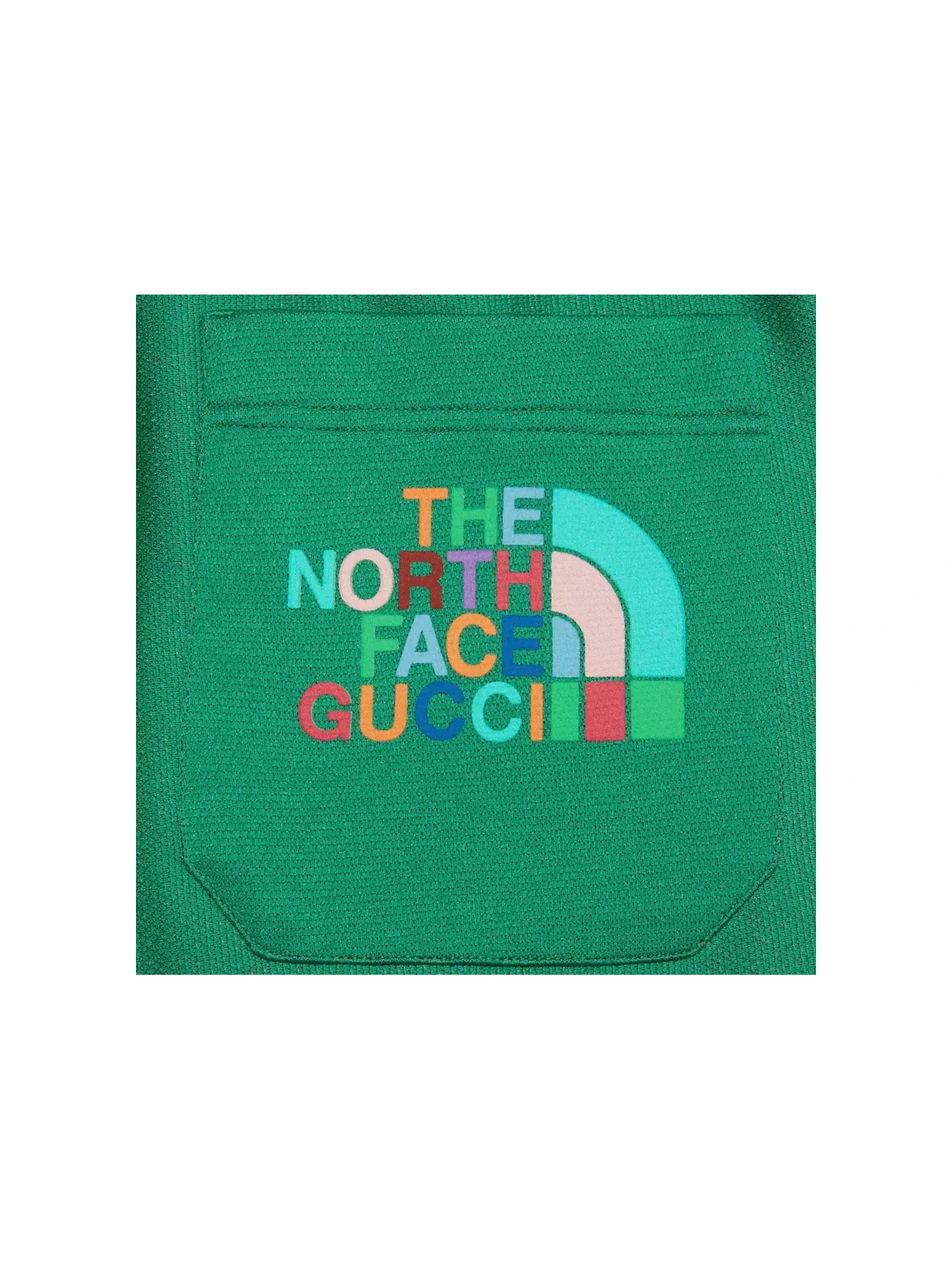 Мужские шорты из нейлона Gucci x The North Face — изображение 2 из 2, зеленый