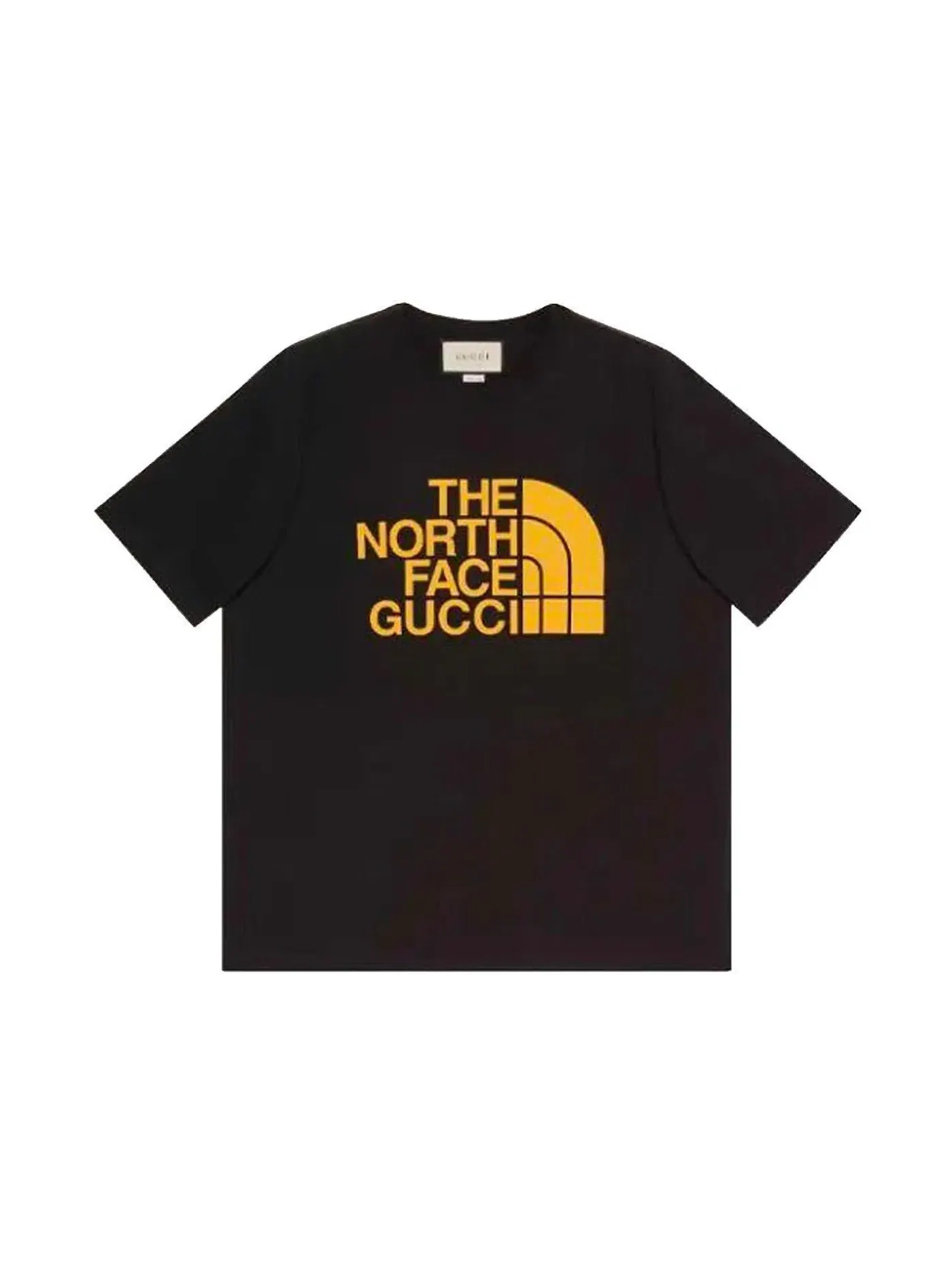 Мужская футболка оверсайз The North Face x Gucci — изображение 1 из 1, черный