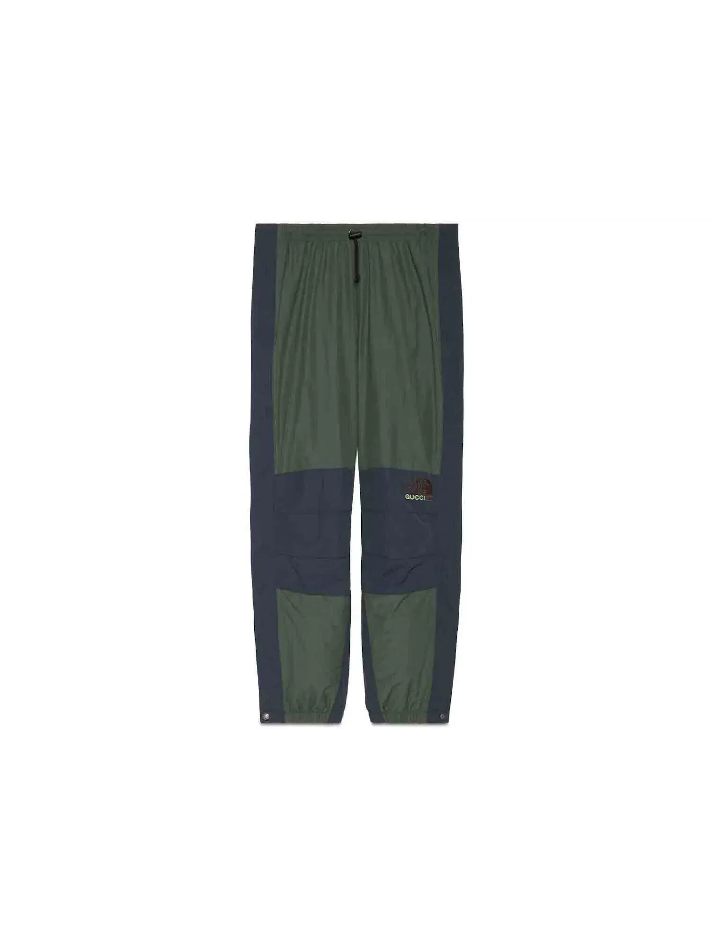 Мужские штаны с принтом Pant Gucci — изображение 1 из 1, зеленый/синий