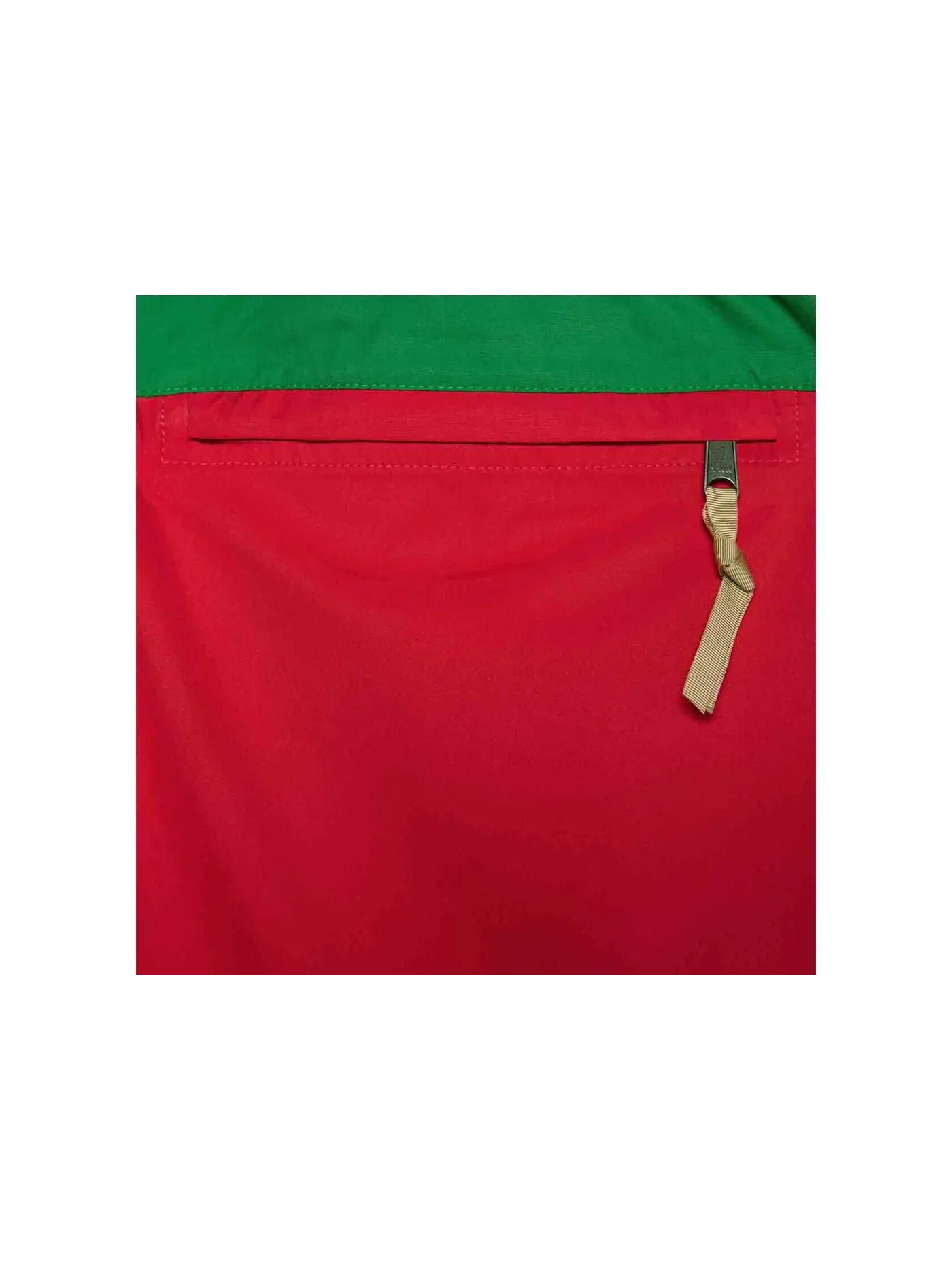 Мужские брюки с принтом Pant Gucci — изображение 2 из 2, зеленый/красный