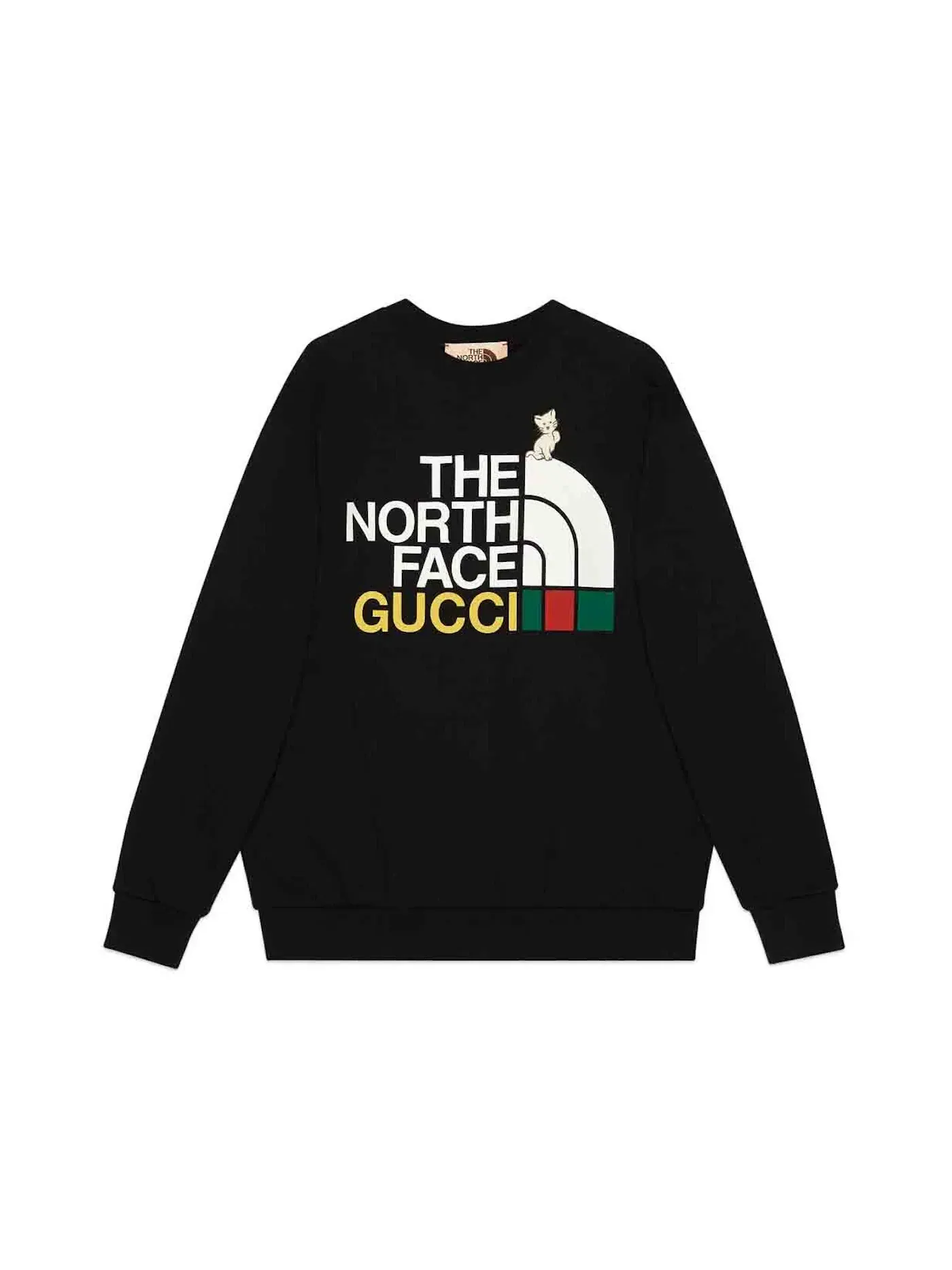 Мужской свитшот с принтом Sweatshirt Gucci — изображение 1 из 1, черный
