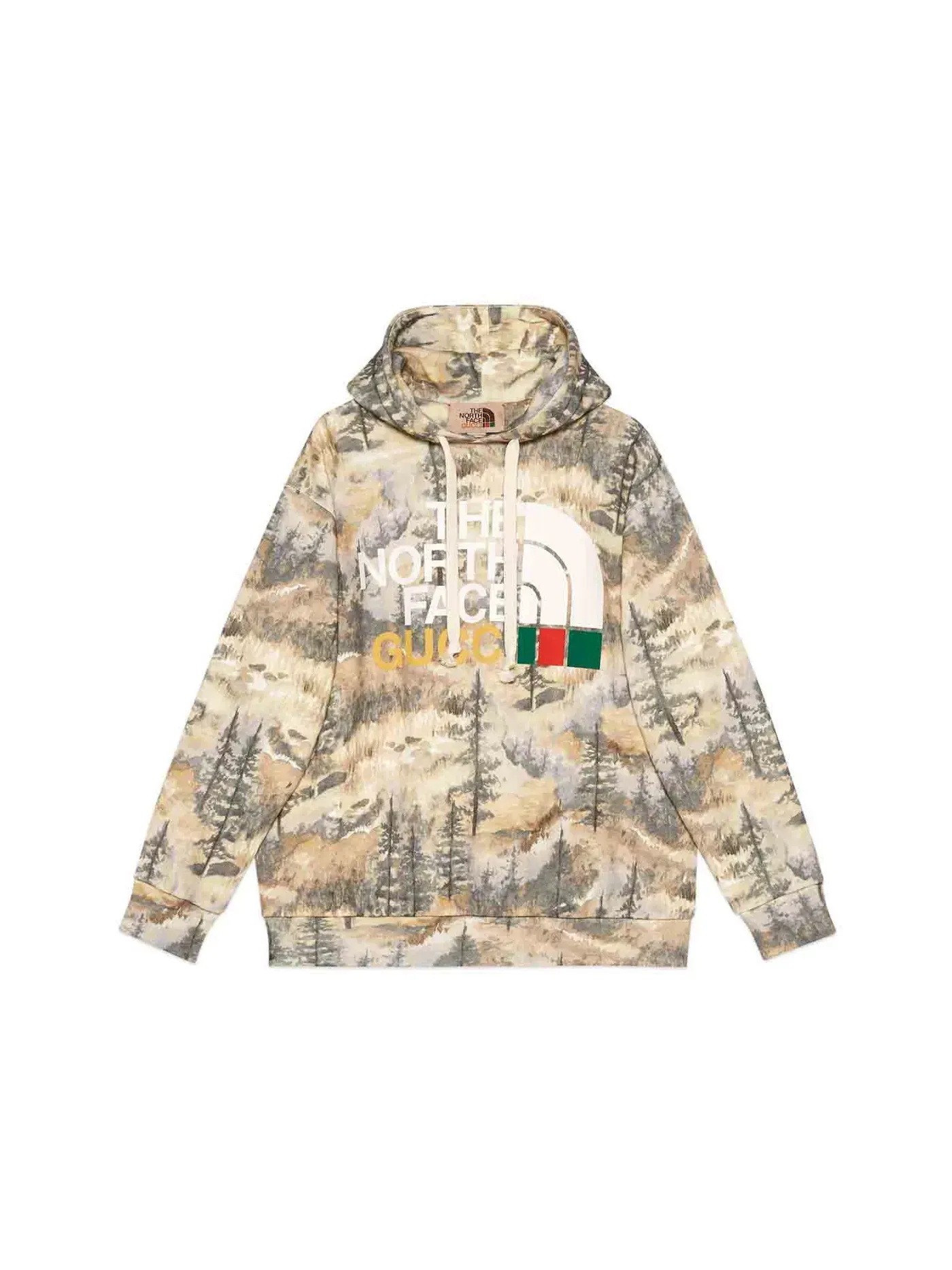 Мужской свитшот с лесным принтом Sweatshirt Gucci, Forest Print — изображение 1 из 1