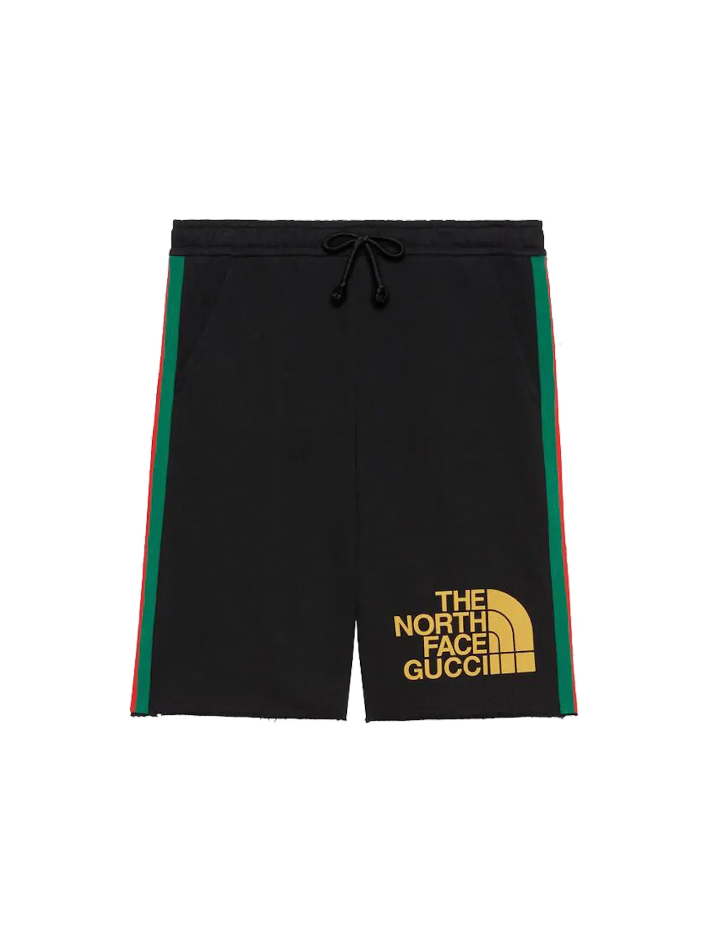 Мужские шорты с принтом Gucci x The North Face Web Print Gucci — изображение 1 из 1, черный
