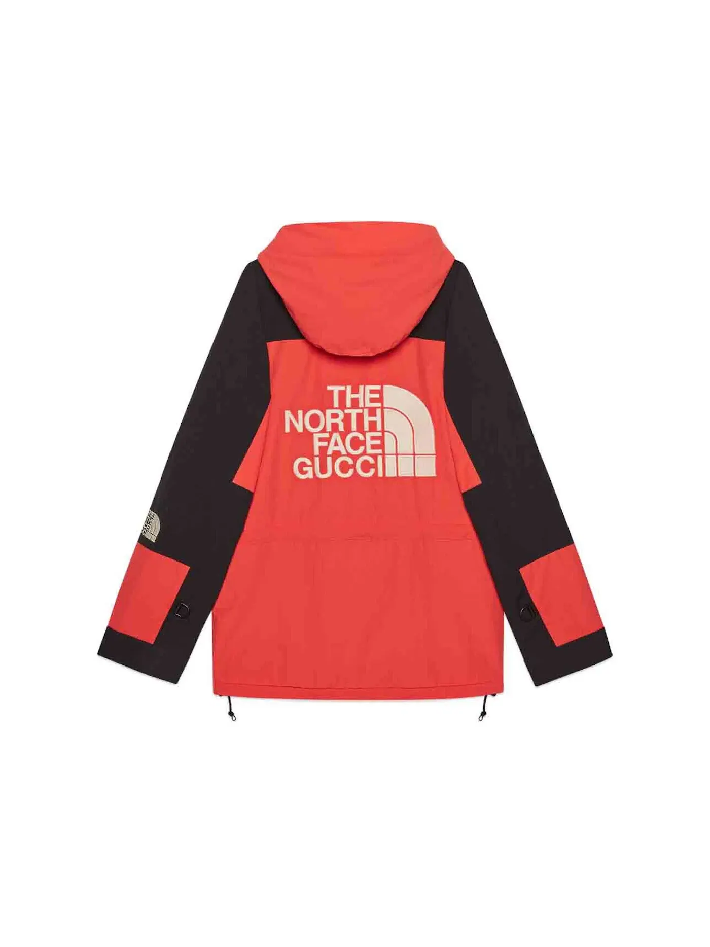 Женская ветровка Gucci x The North Face Windbreaker — изображение 2 из 2, красный/черный