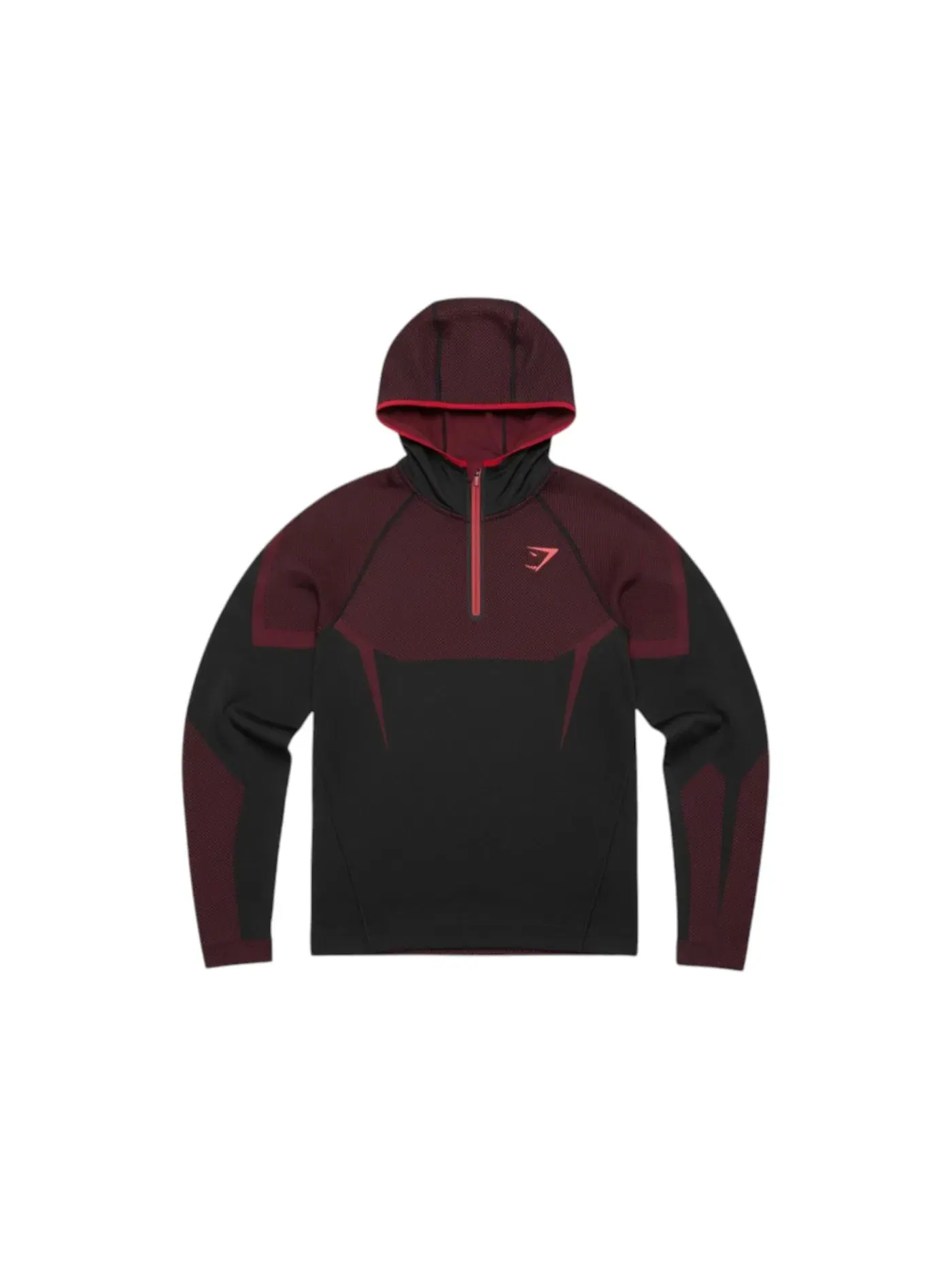 Мужская худи с длинным рукавом Gymshark Onyx 5.0 Seamless Hoodie