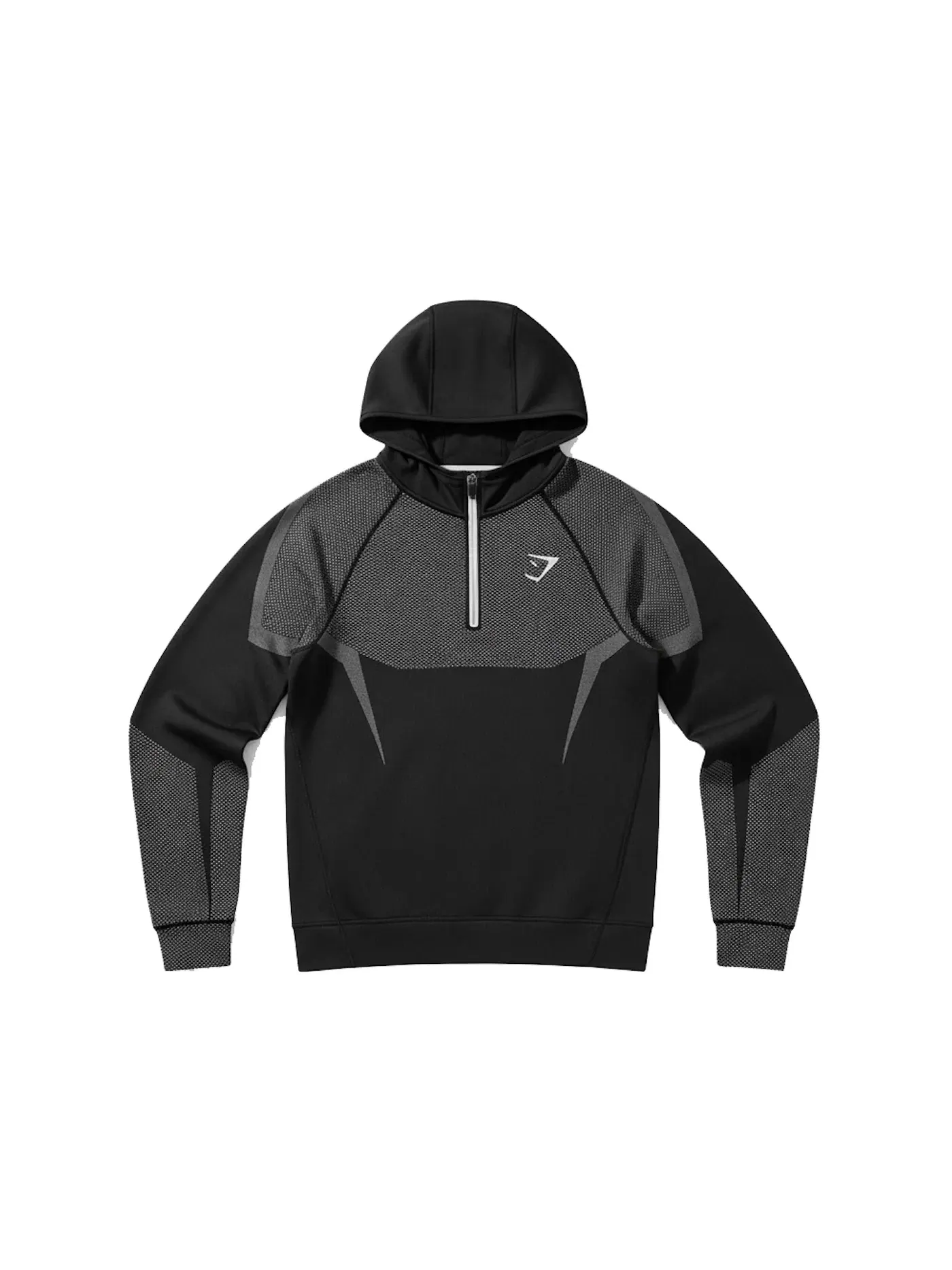 Мужская худи с длинным рукавом Onyx 5.0 Seamless Gymshark