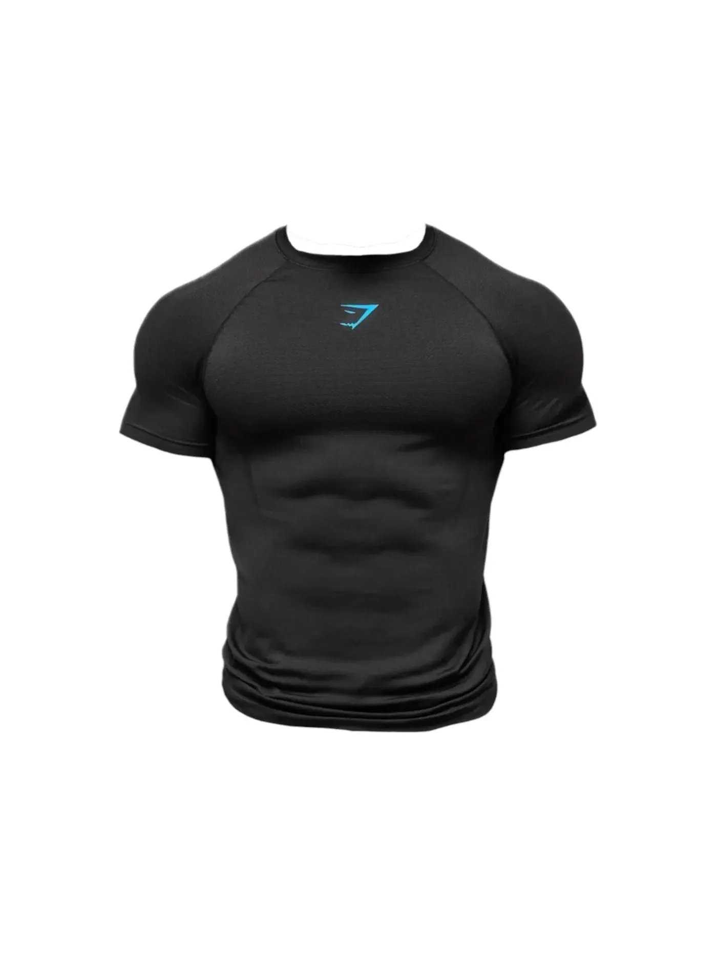 Мужская футболка бесшовная Onyx Midnight 5.0 Seamless Gymshark — изображение 1 из 1, черный