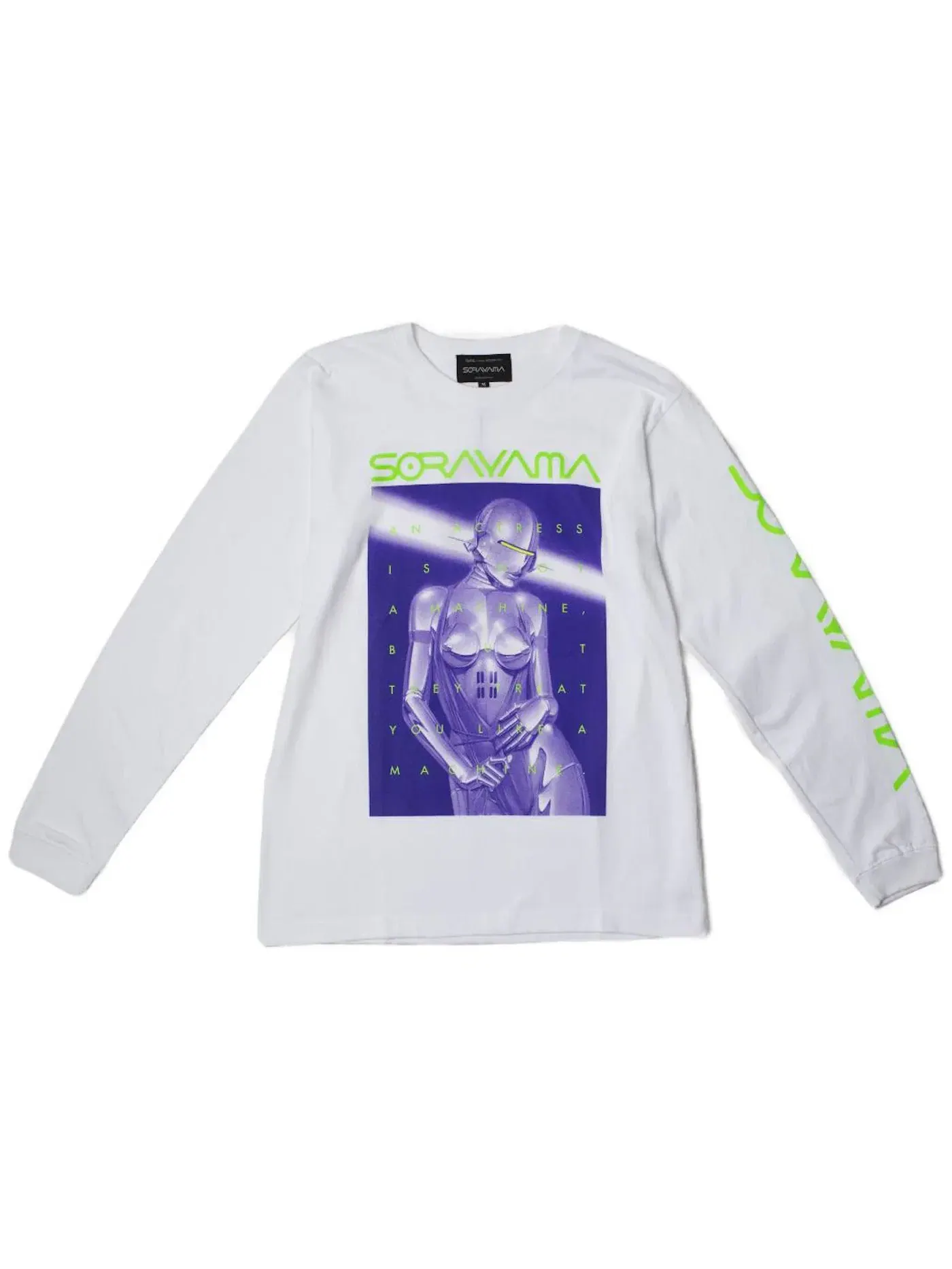 Мужская футболка с принтом L/S Tee Hajime Sorayama