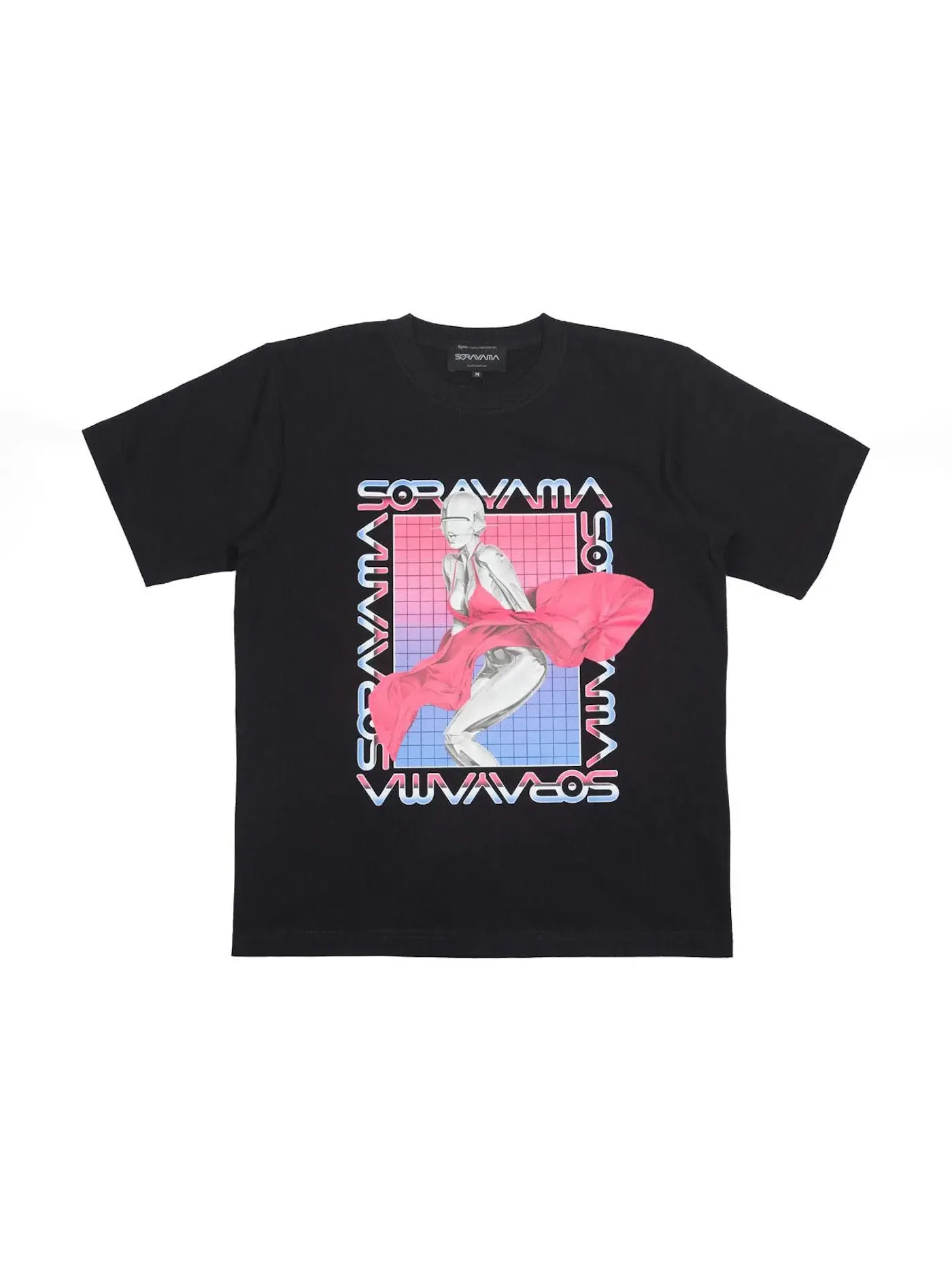 Мужская футболка с принтом Hajime Sorayama x Medicom Toy Sexy Robot 03 Tee — изображение 1 из 2, черный