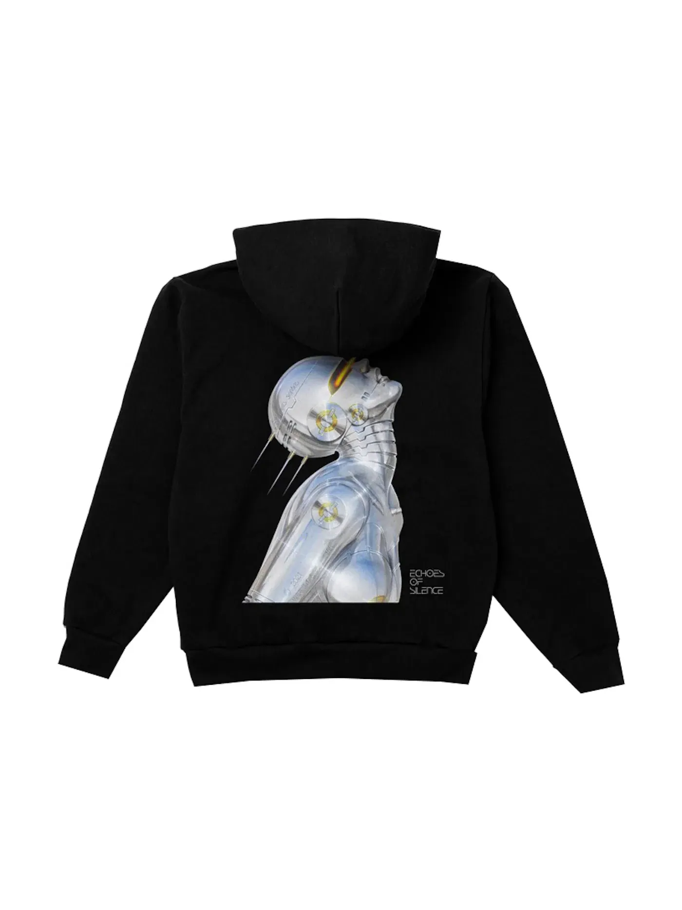Мужской худи с принтом Hajime Sorayama x The Weeknd Echoes Of Silence Cover Pullover Hood Hajime Sorayama, черный