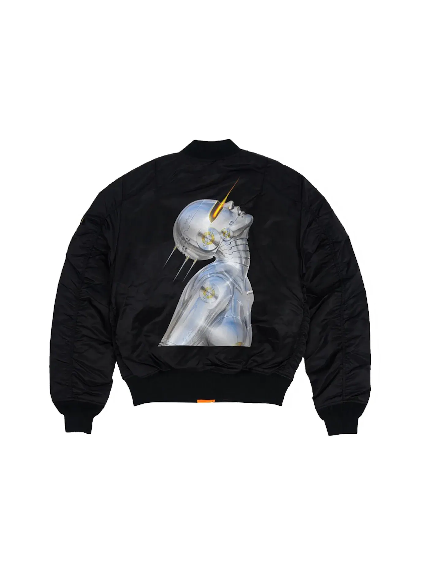 Мужская куртка-бомбер с принтом Hajime Sorayama x The Weeknd Echoes Of Silence Alpha MA-1 Slim Fit — изображение 2 из 2