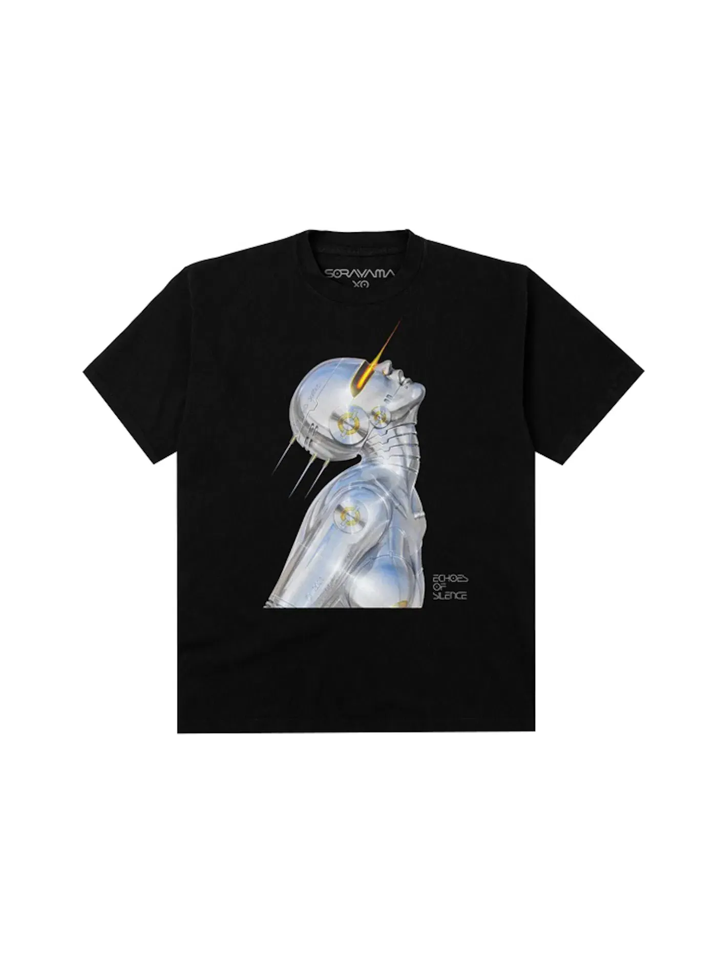 Мужская футболка с принтом Hajime Sorayama x The Weeknd Echoes Of Silence Cover Tee — изображение 1 из 2, черный