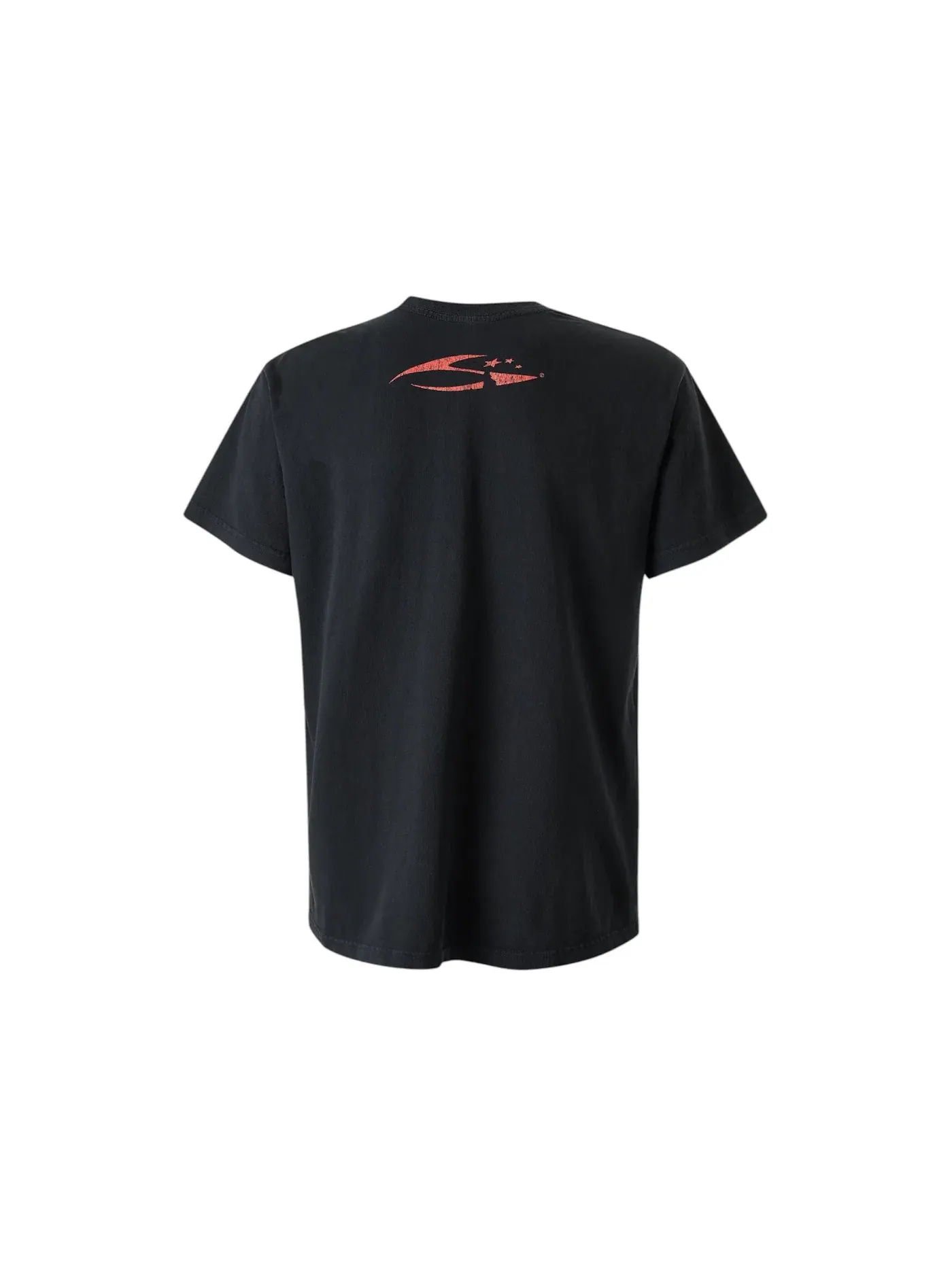 Мужская футболка с принтом Hellstar T-shirt (SS26) — изображение 2 из 2, черный