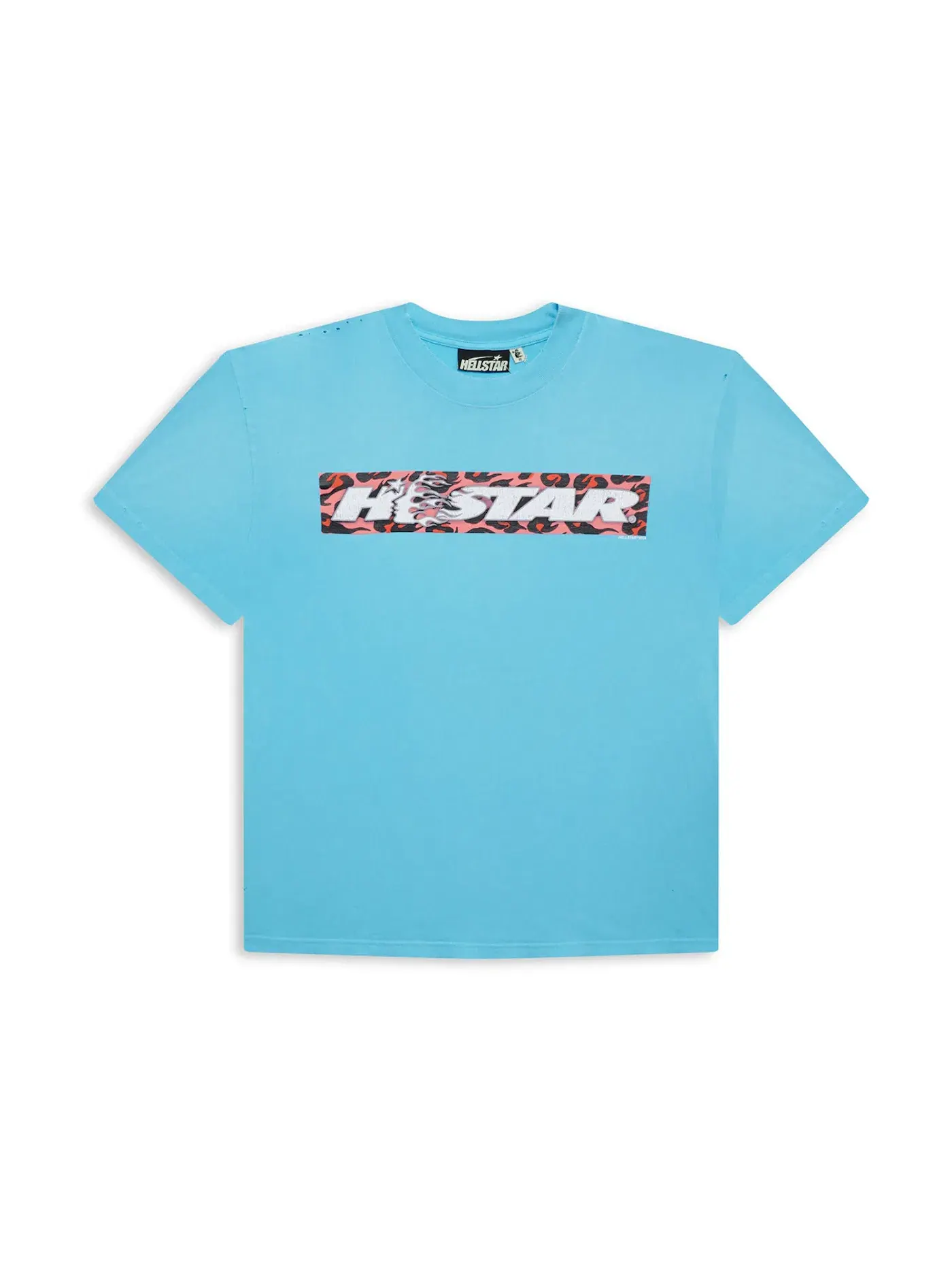 Мужская футболка с принтом Hellstar T-Shirt — изображение 1 из 2, синий