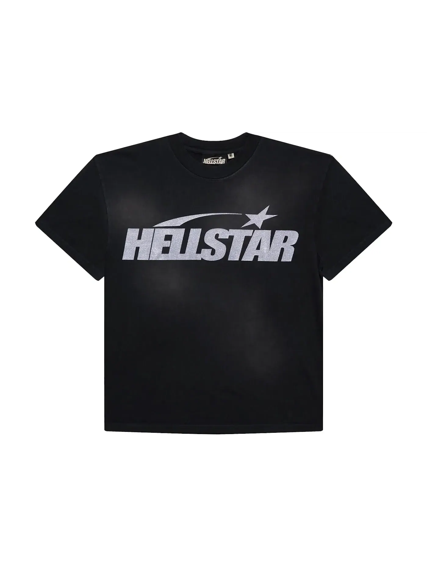 Мужская футболка с принтом Hellstar T-shirt — изображение 1 из 2, черный