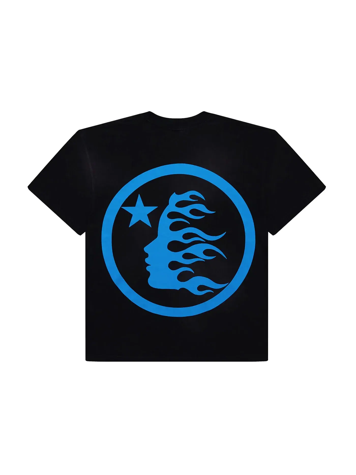 Мужская футболка с принтом Hellstar Classic T-shirt Regular Print Hellstar — изображение 2 из 2, черный/синий