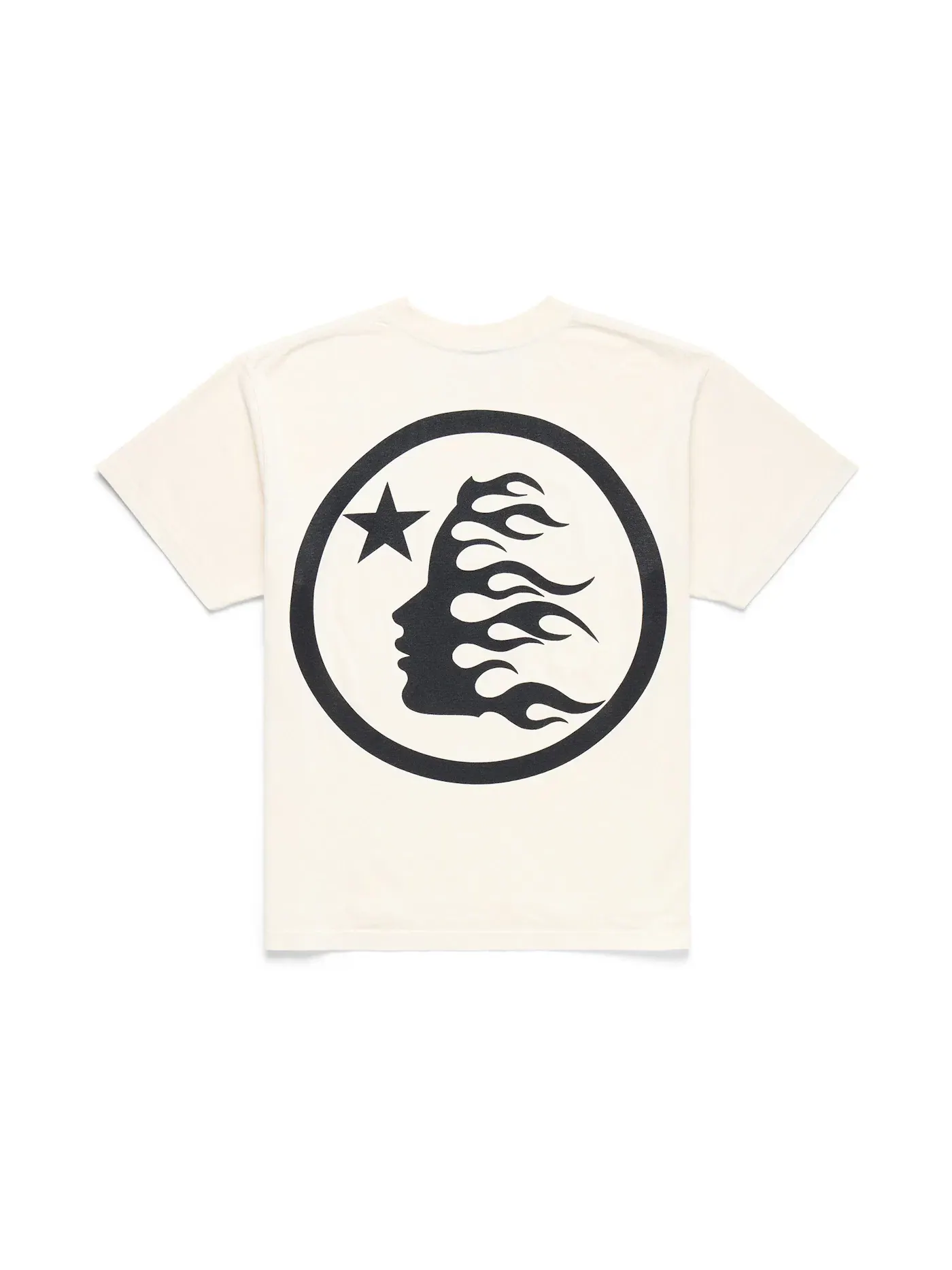 Мужская футболка с принтом Hellstar Classic T-shirt — изображение 2 из 6, белый/черный