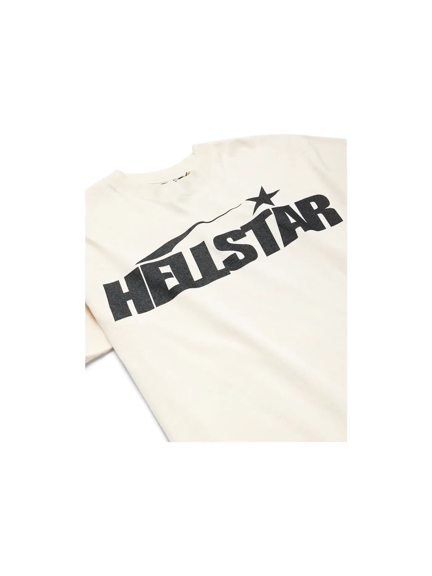 Мужская футболка с принтом Hellstar Classic T-shirt — изображение 3 из 6, белый/черный