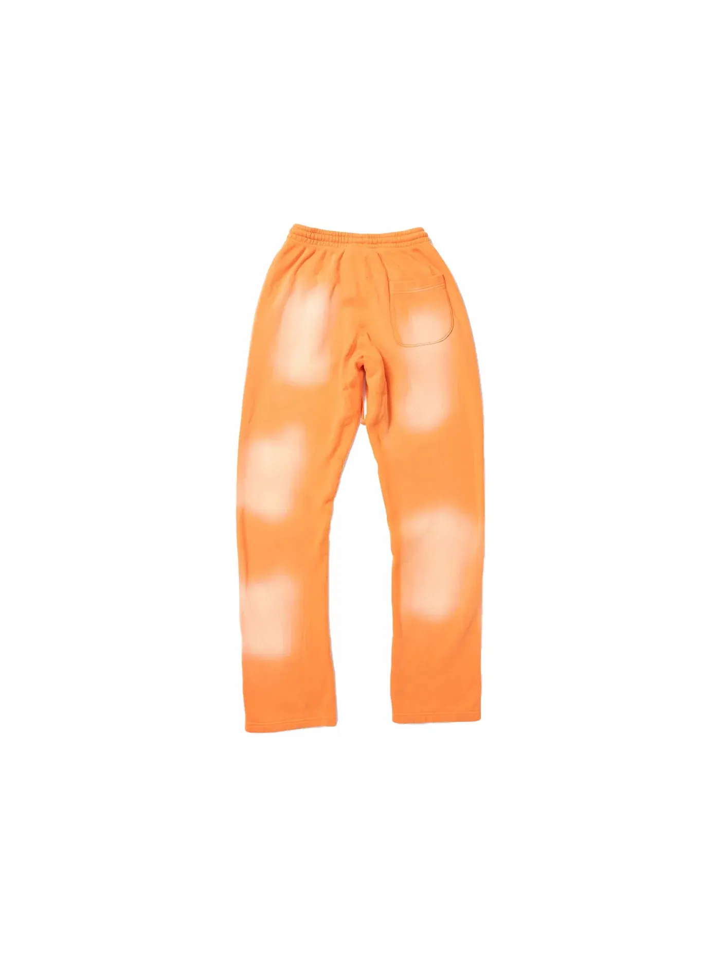 Мужские спортивные штаны с расклешенным низом Hellstar Fire Orange Flare Bottom Sweatpants Orange Dye — изображение 2 из 2