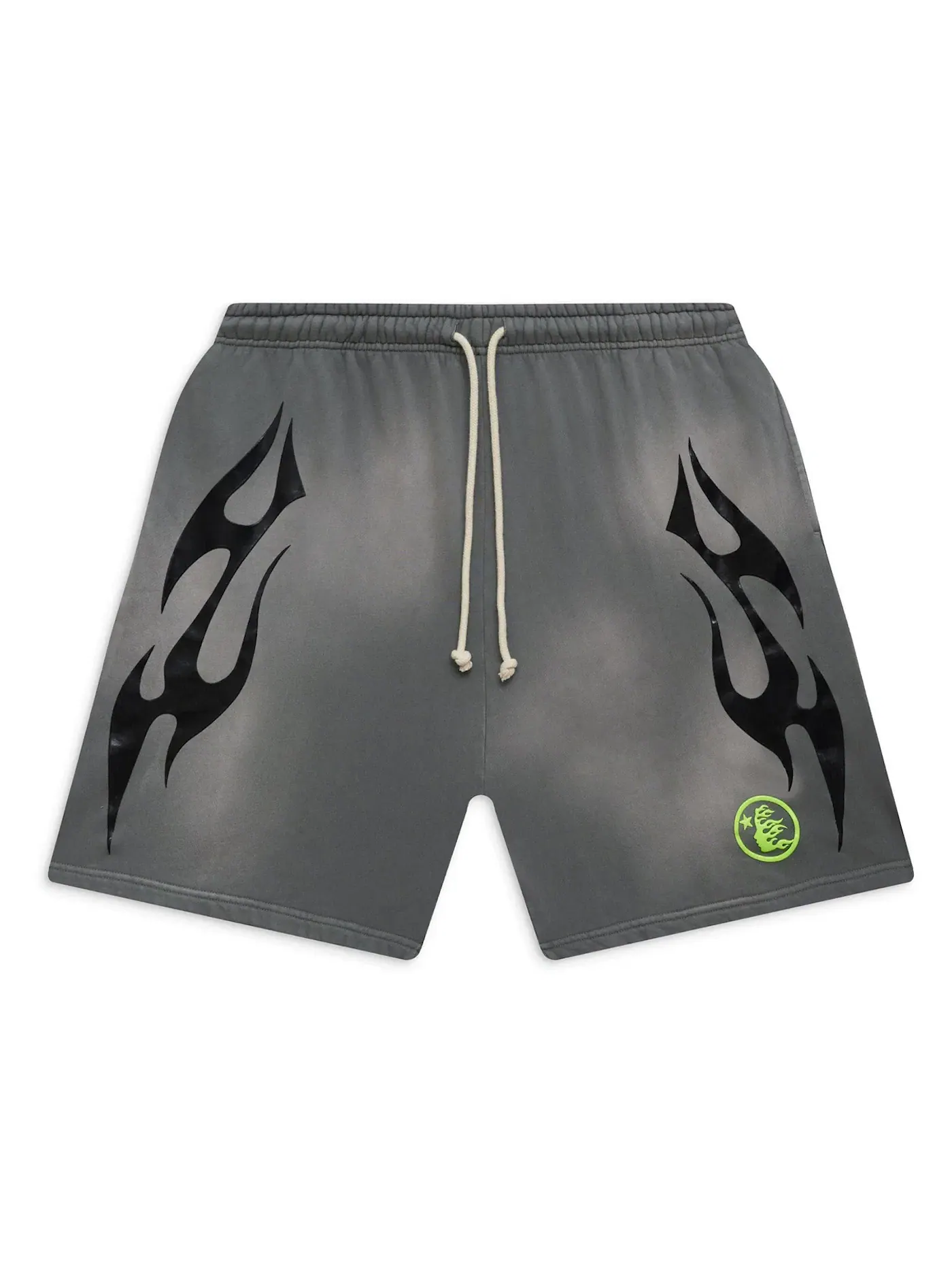 Мужские шорты с принтом Hellstar Flame Shorts Hellstar