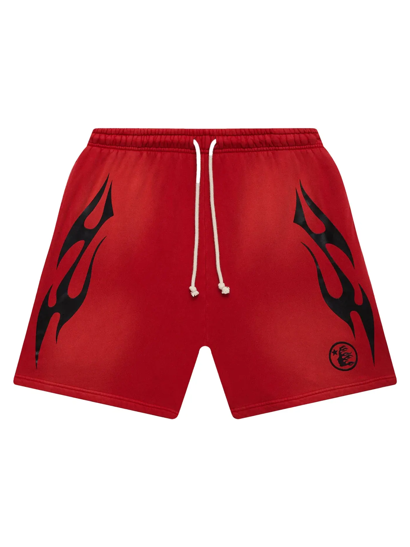 Мужские шорты с принтом Hellstar Flame Shorts Hellstar