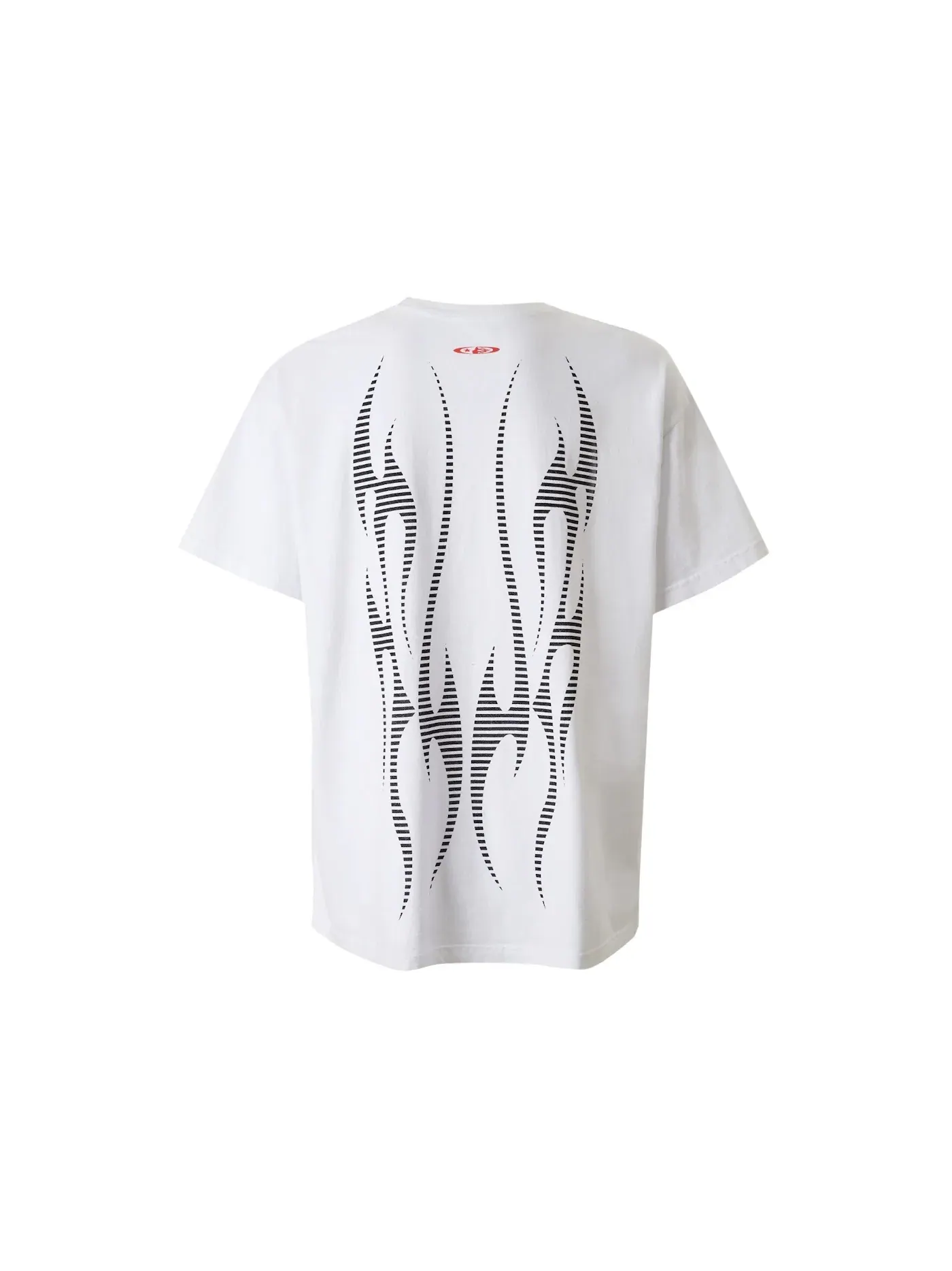 Мужская футболка с принтом Hellstar T-shirt (SS26) — изображение 2 из 2, белый