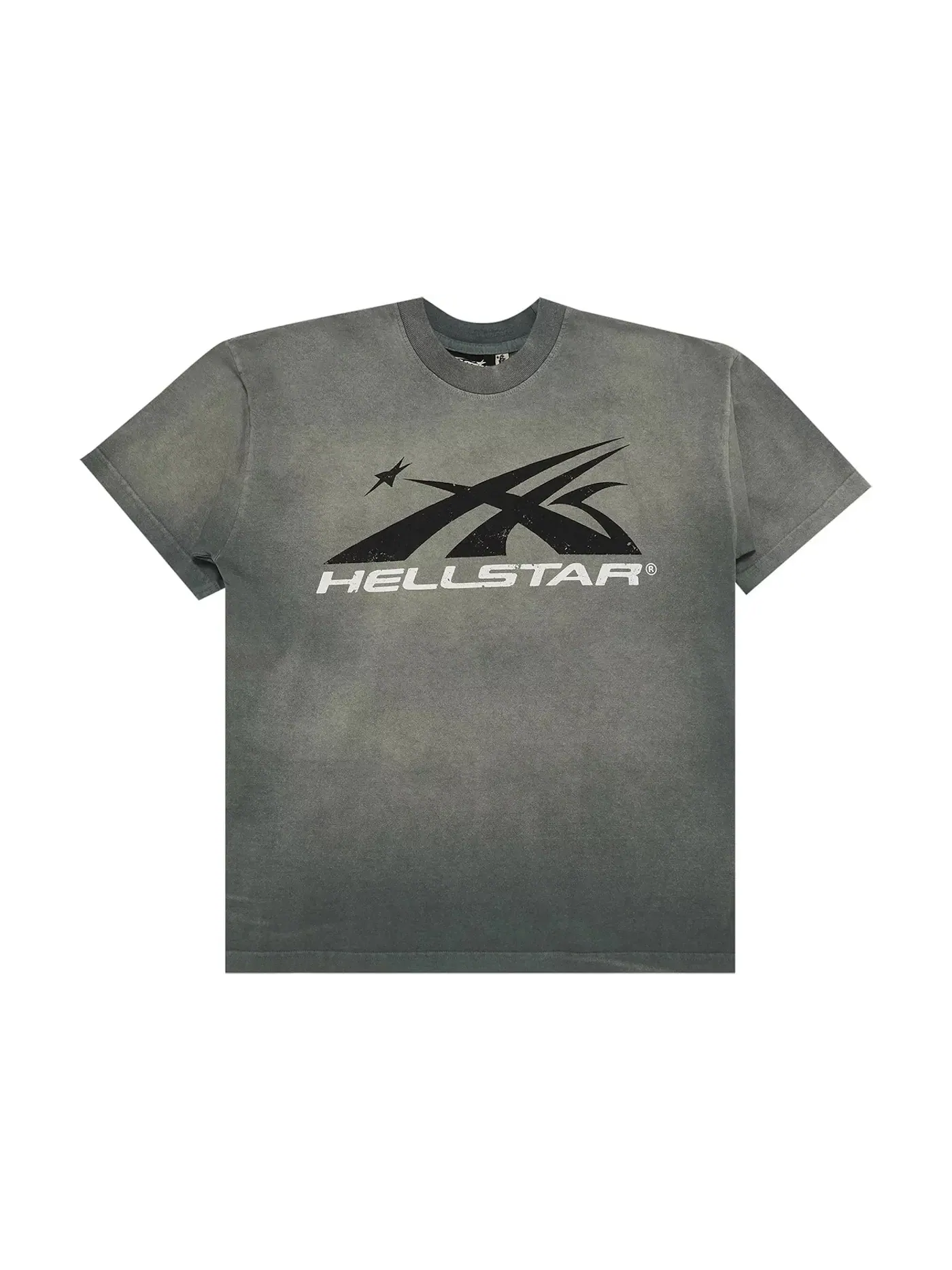 Мужская футболка с логотипом Hellstar — изображение 1 из 2, серый