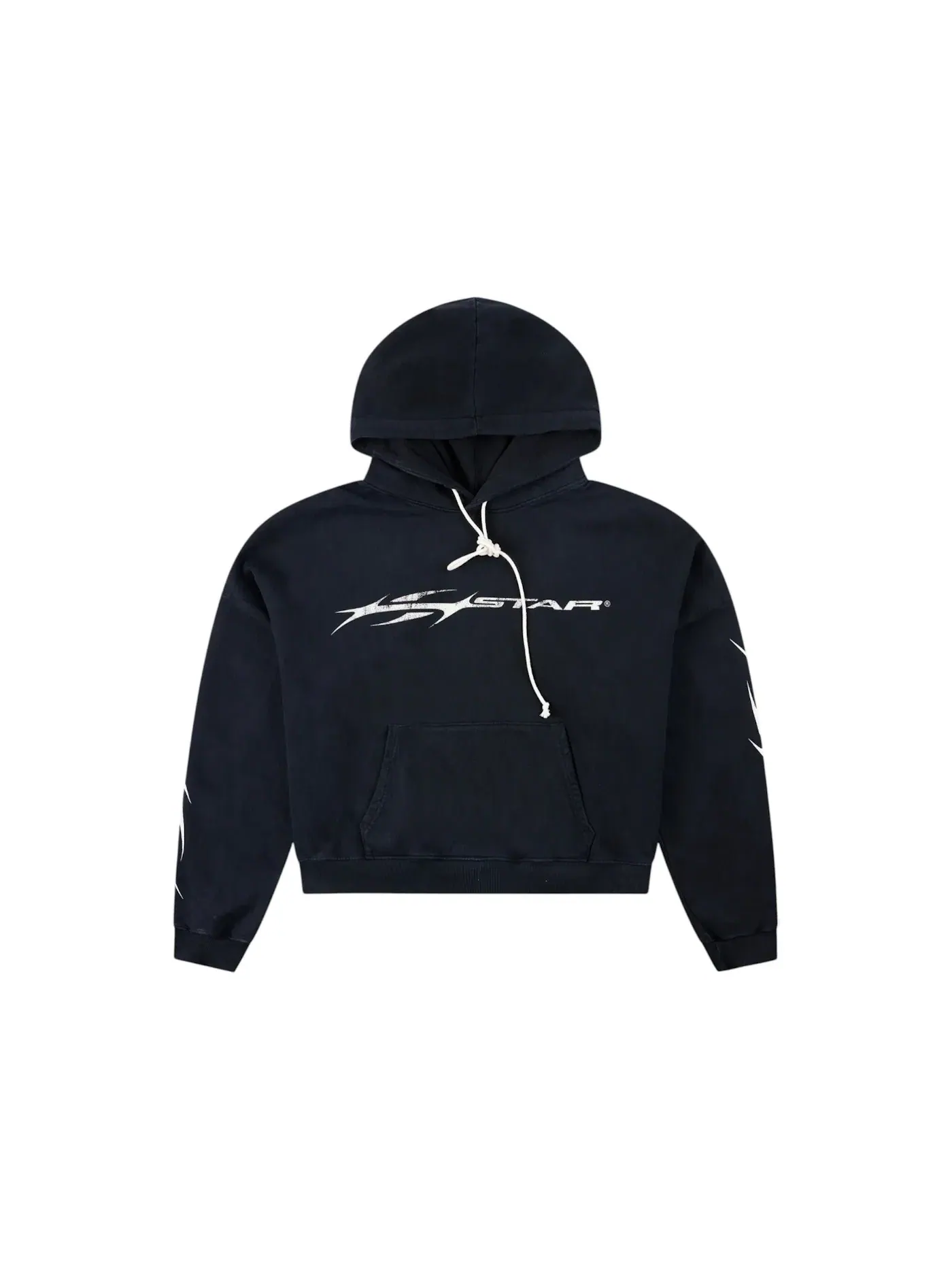 Мужской худи с принтом Hellstar Hoodie — изображение 1 из 2, черный