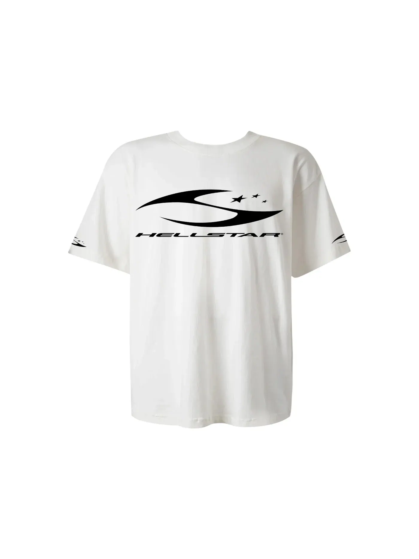 Мужская футболка с принтом Hellstar T-shirt — изображение 1 из 2, белый