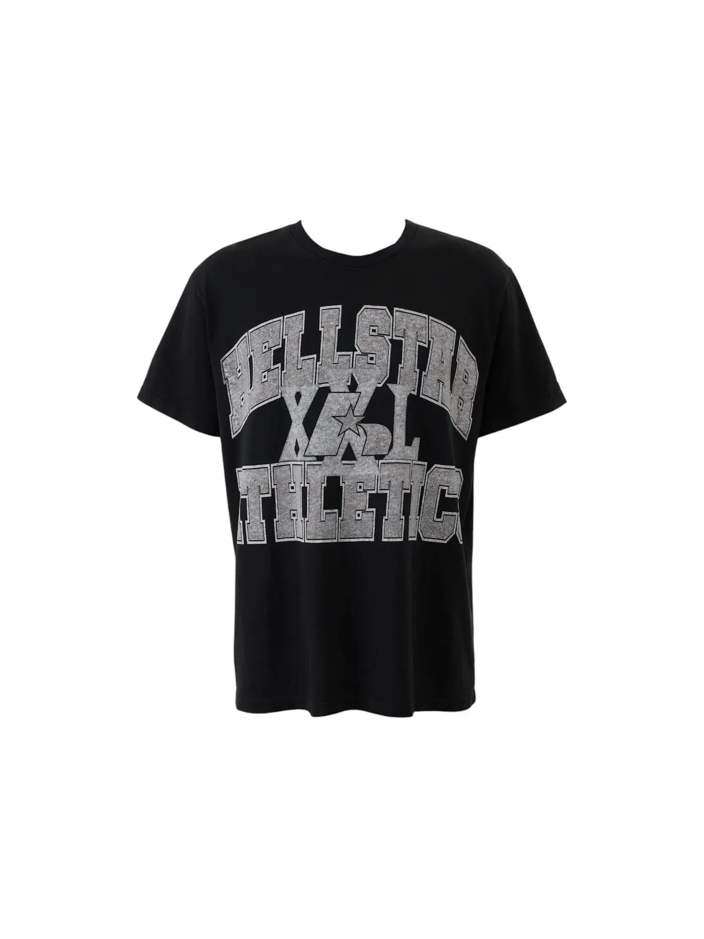 Мужская футболка с коротким рукавом Hellstar Hellstar XXL Atheltics T-shirt (SS26) — изображение 1 из 2, черный