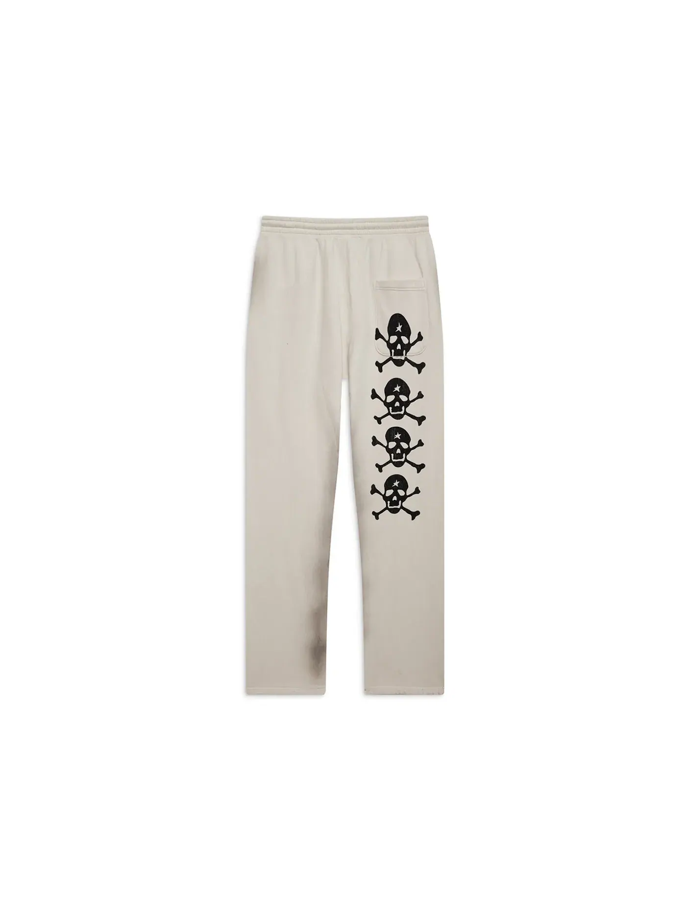 Мужские спортивные штаны с принтом Sweatpants Hellstar — изображение 2 из 2, белый