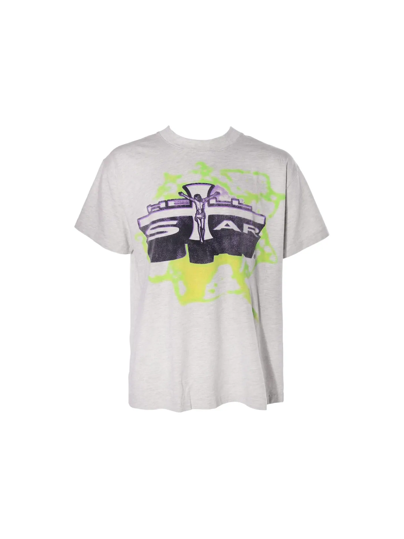 Мужская футболка с принтом Hellstar T-Shirt Hellstar — изображение 1 из 2, серый
