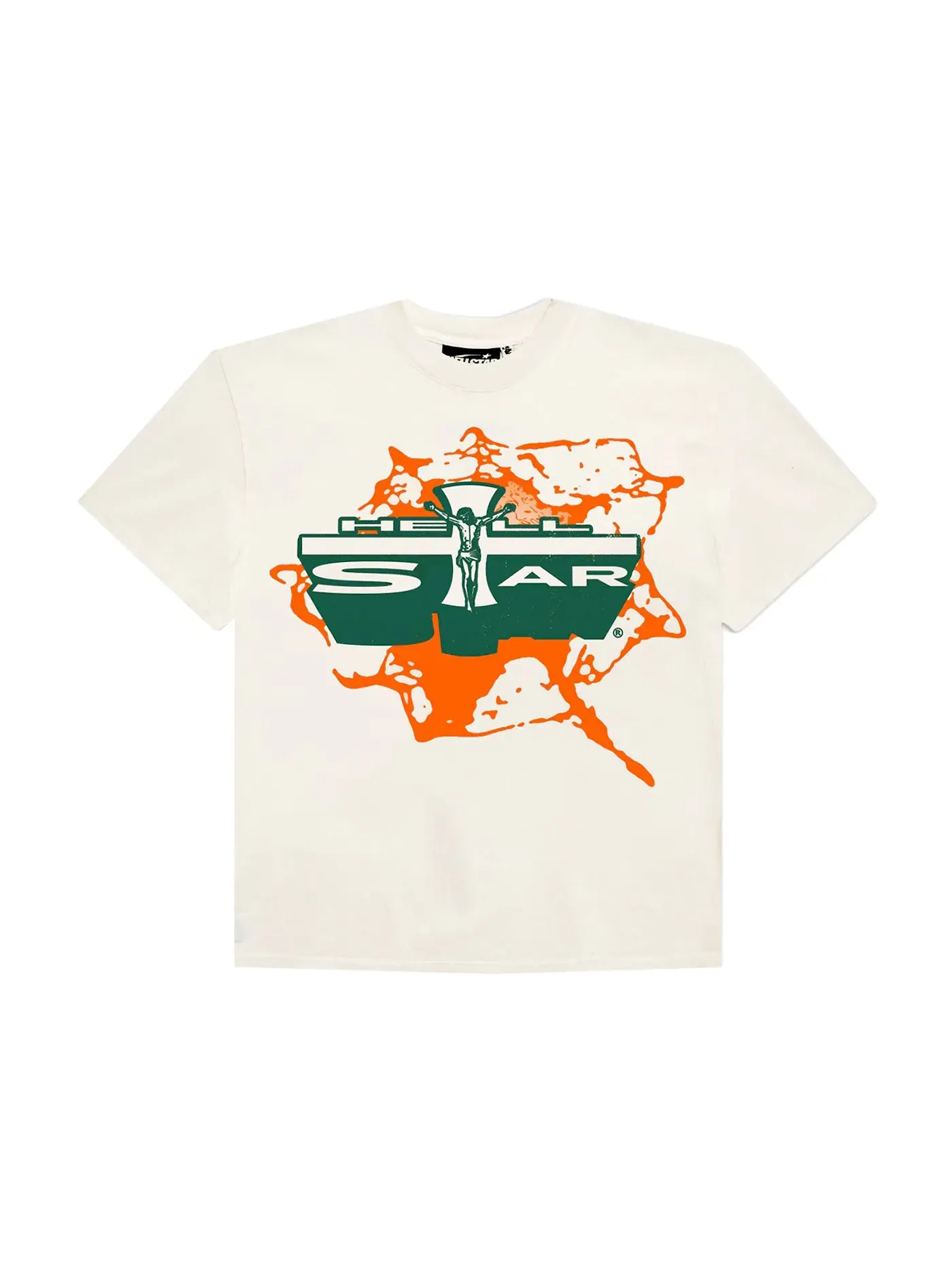 Мужская футболка с принтом Hellstar T-Shirt Hellstar — изображение 1 из 2, белый