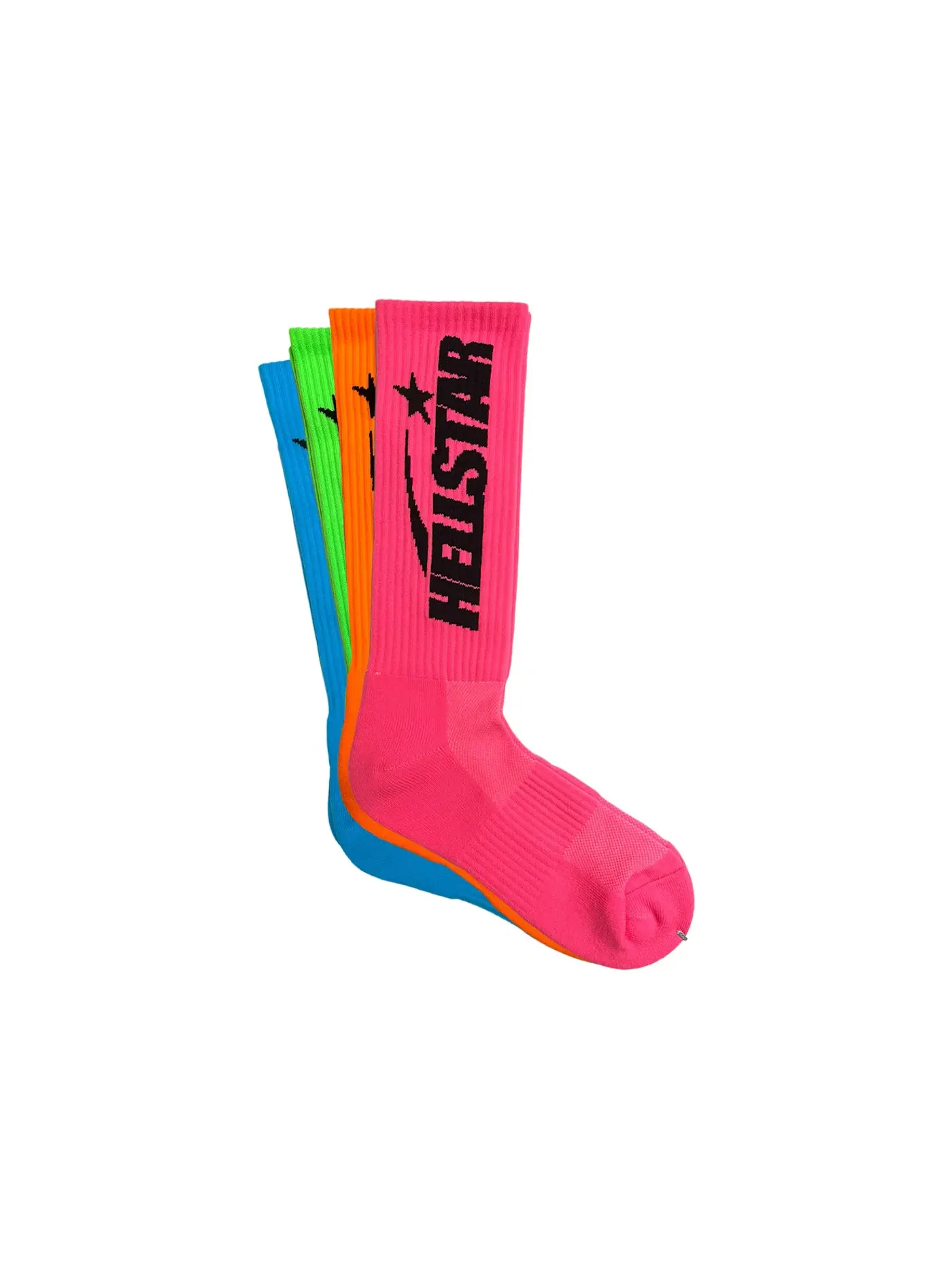 Детские носки с принтом Hellstar Socks (4 Pack) — изображение 1 из 1, серый