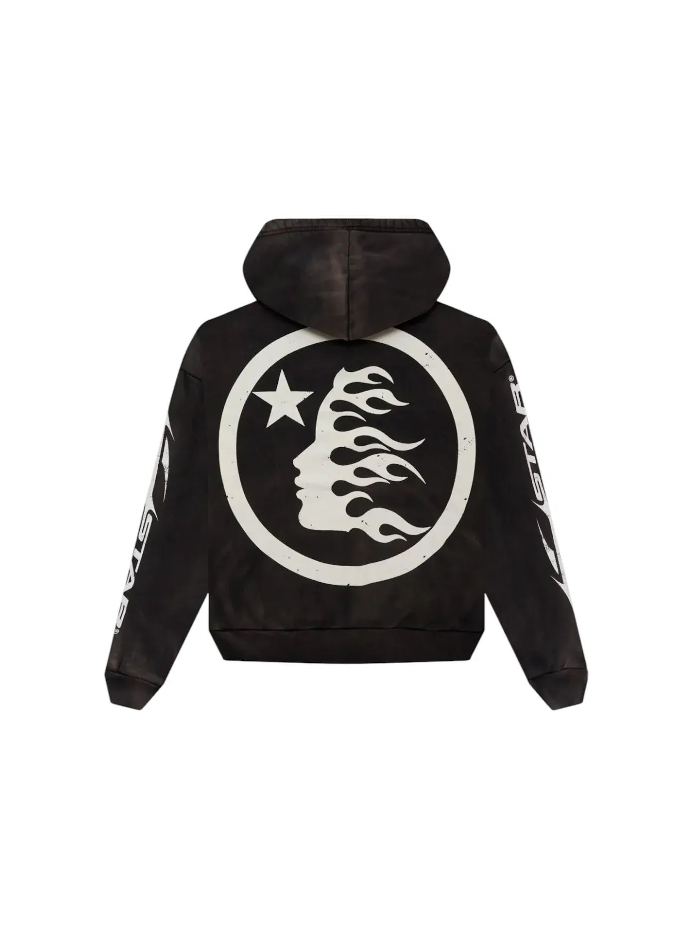 Мужская куртка-бомбер с принтом Hellstar Zip-Up Hellstar — изображение 2 из 2, черный