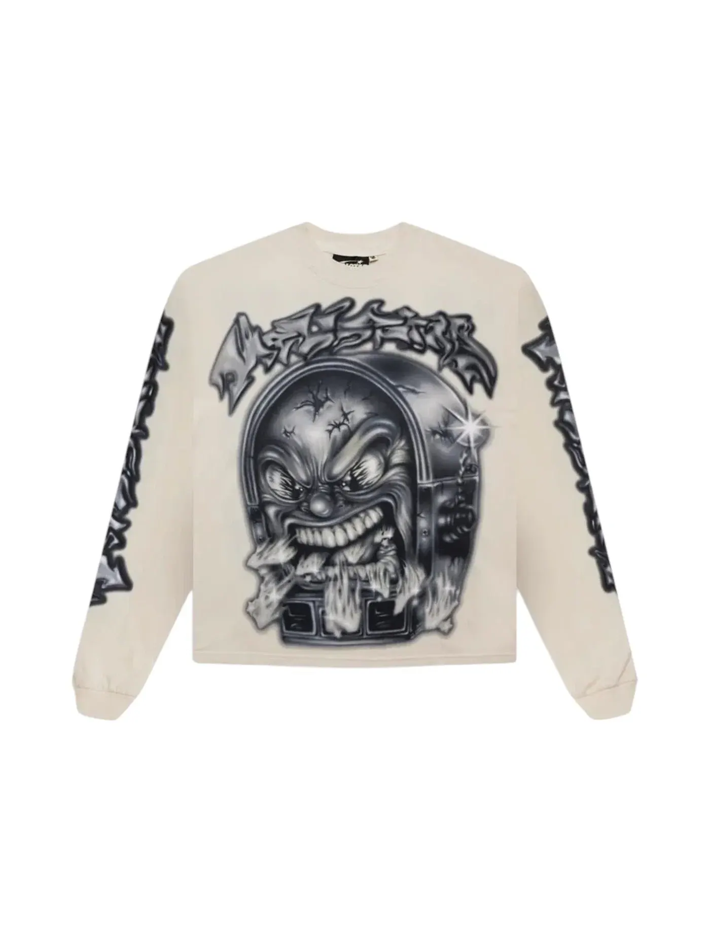 Мужской лонгслив с принтом Longsleeve Hellstar — изображение 1 из 2, белый