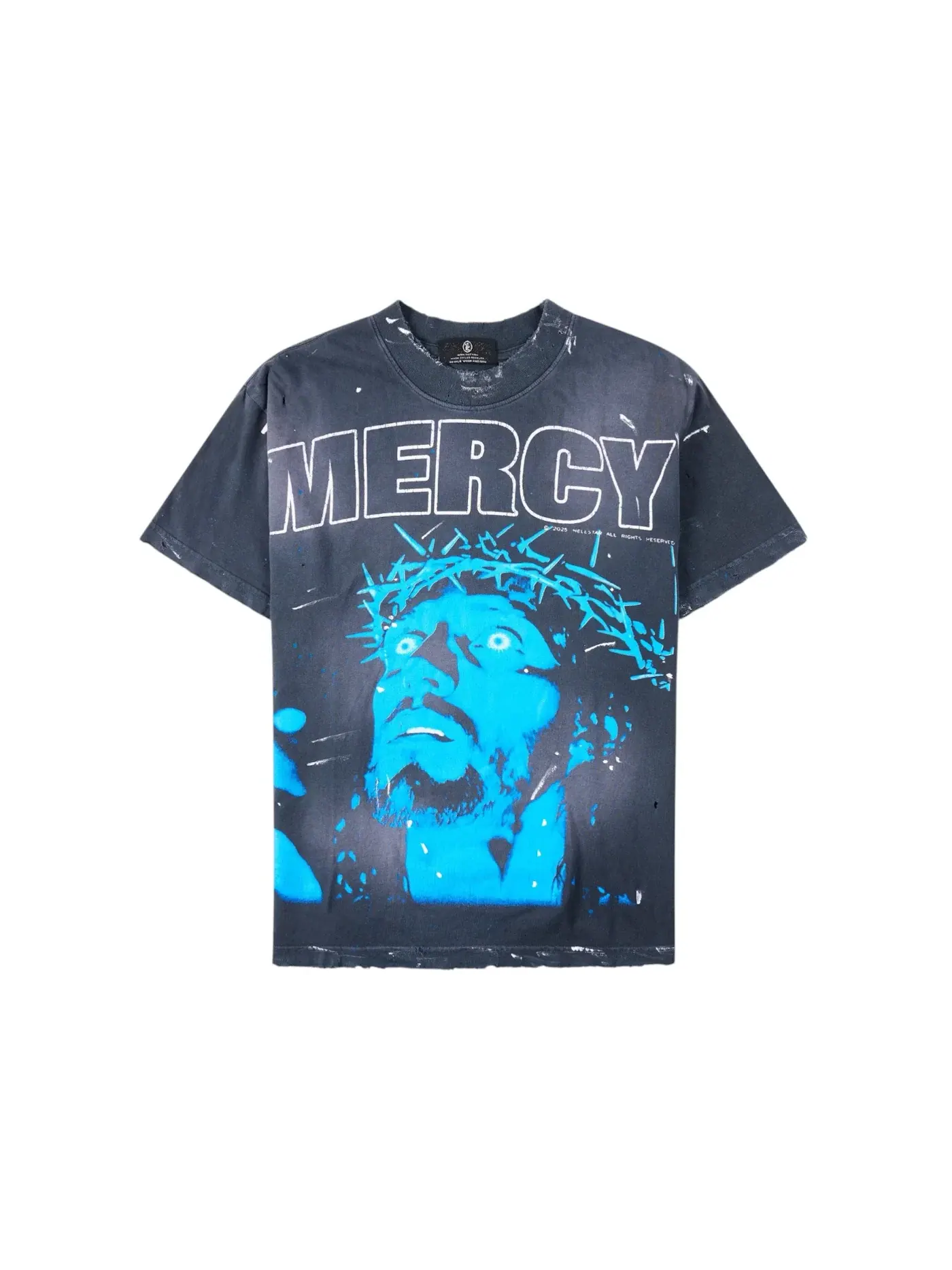 Мужская футболка с принтом Hellstar Mercy Graphic Print — изображение 1 из 2, черный