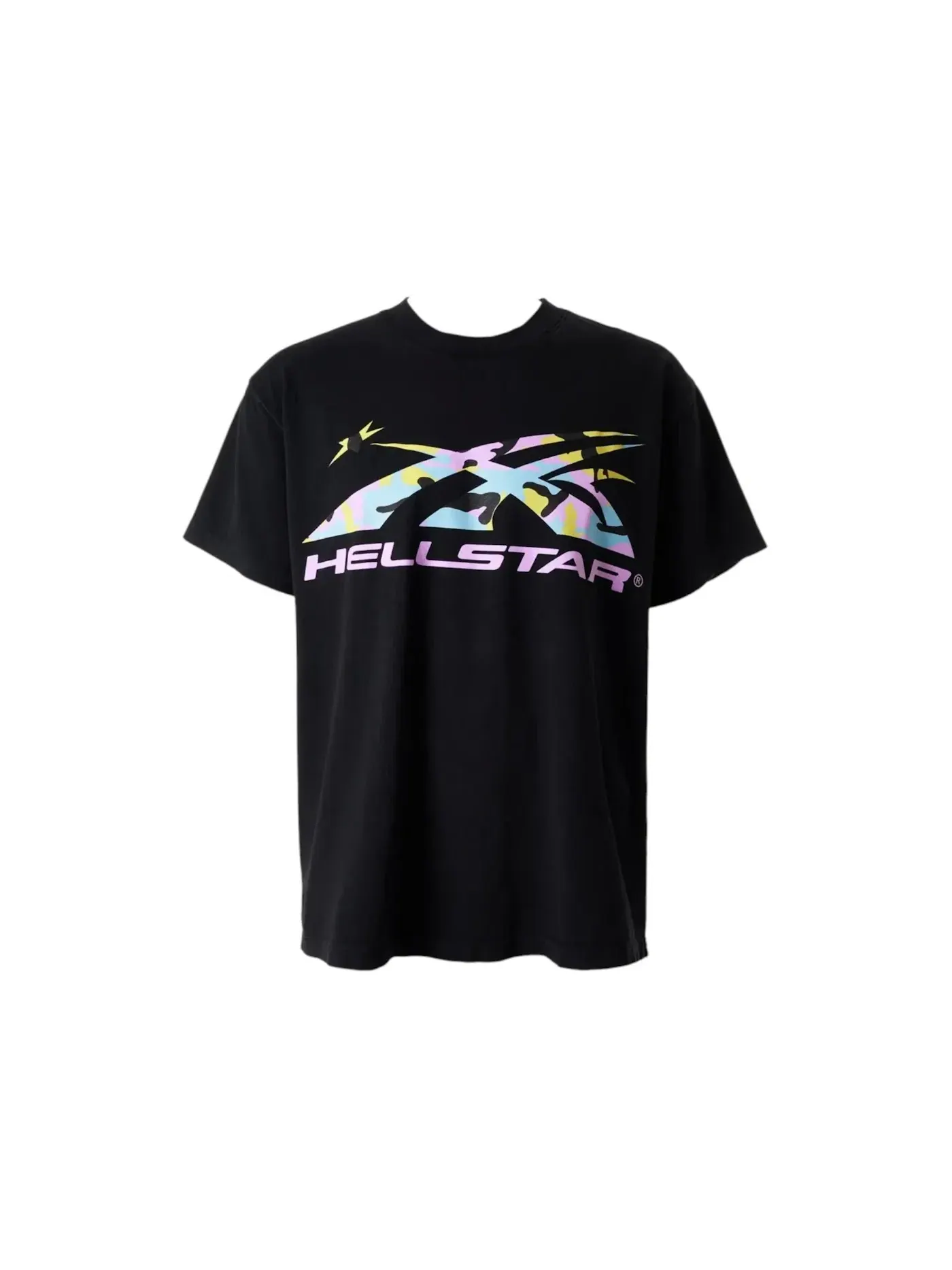 Мужская футболка с принтом Hellstar T-Shirt — изображение 1 из 2, черный