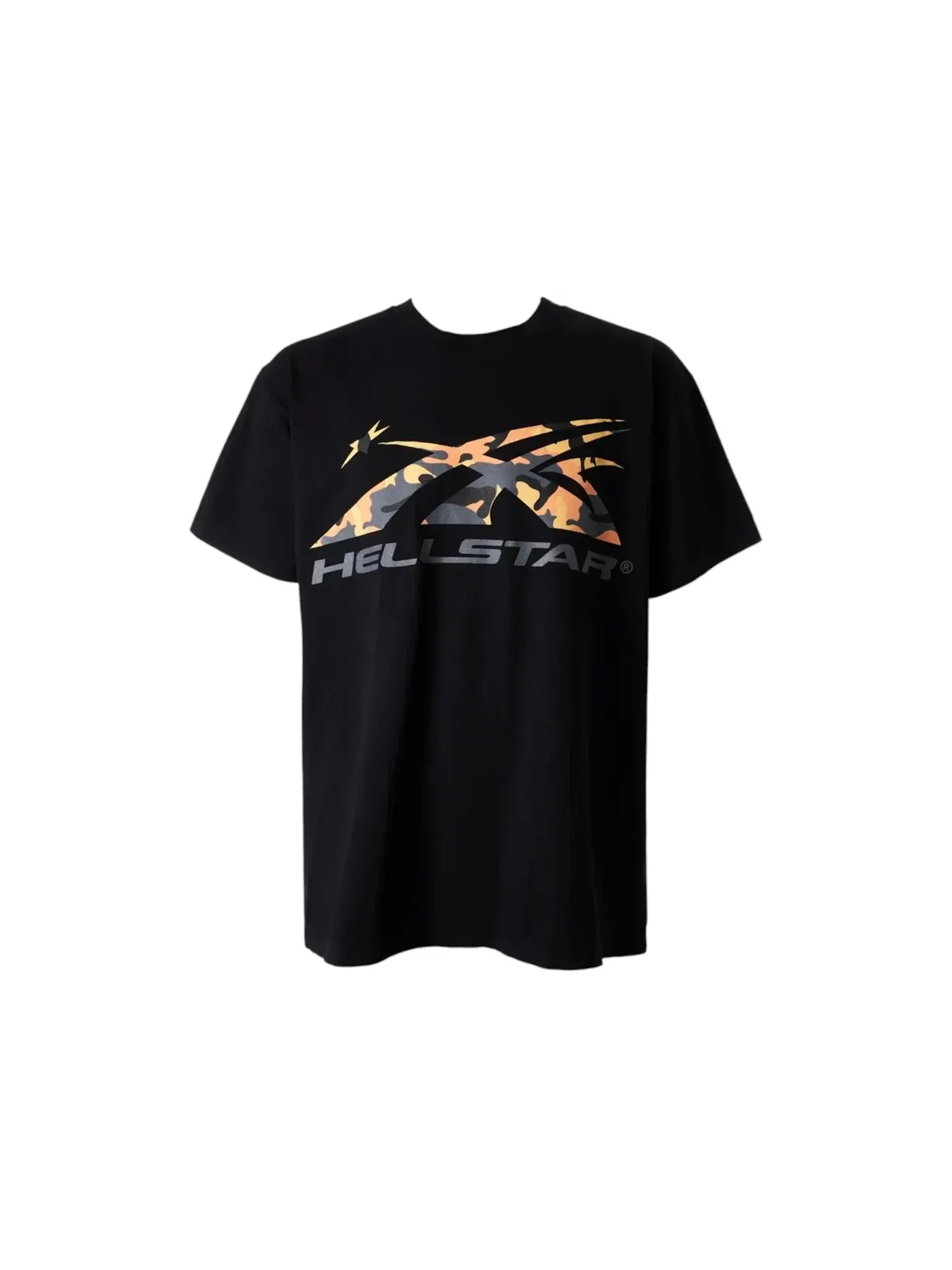 Мужская футболка с принтом Hellstar T-shirt — изображение 1 из 2, черный