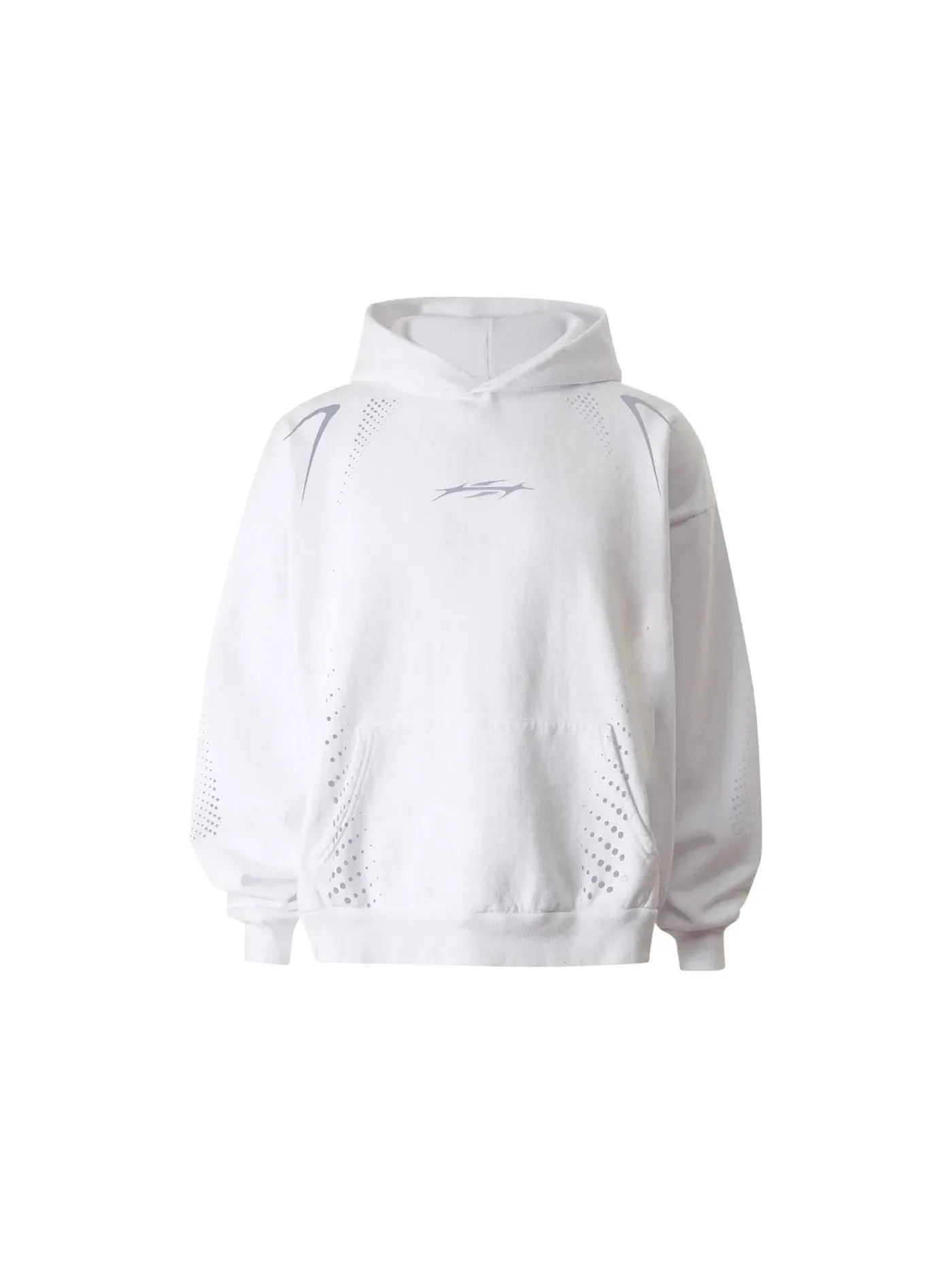 Мужской худи с принтом Hellstar P2P Hype Flight Hoodie Hellstar — изображение 1 из 2, белый