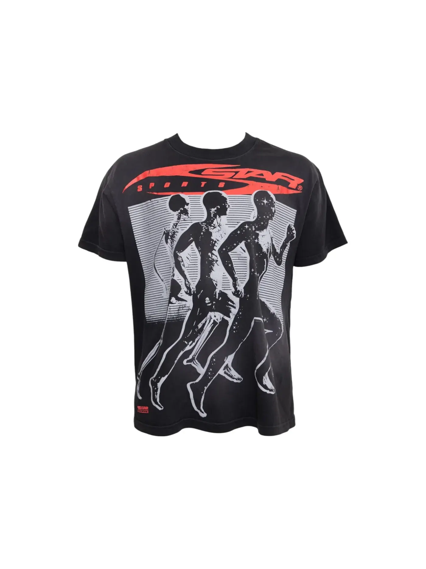 Мужская футболка с принтом Hellstar P2P Sports T-Shirt — изображение 1 из 2, черный