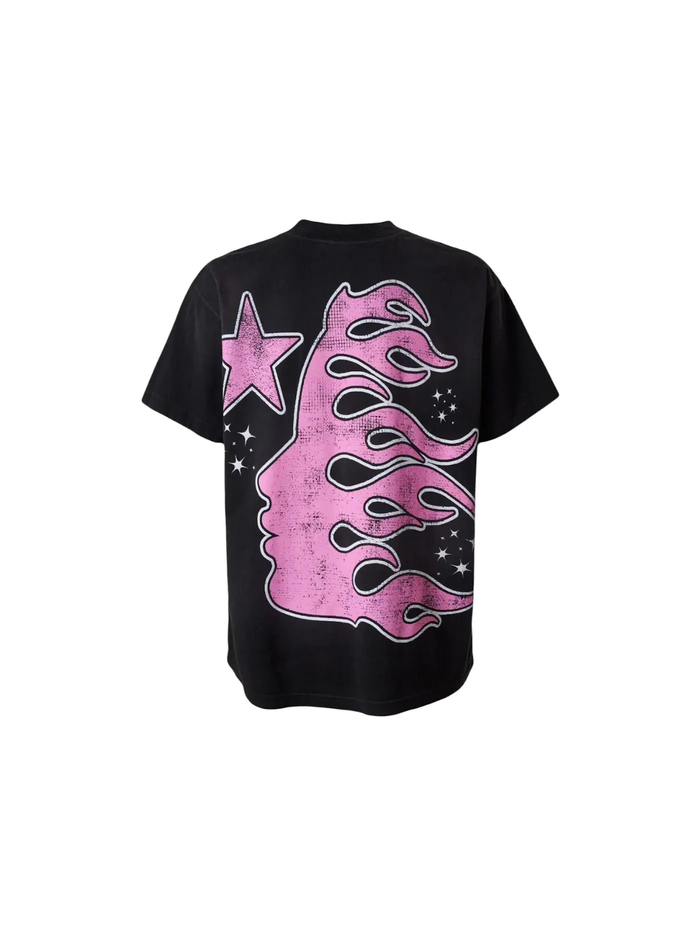 Мужская футболка с принтом Hellstar Paradise Girls T-shirt — изображение 2 из 2, черный