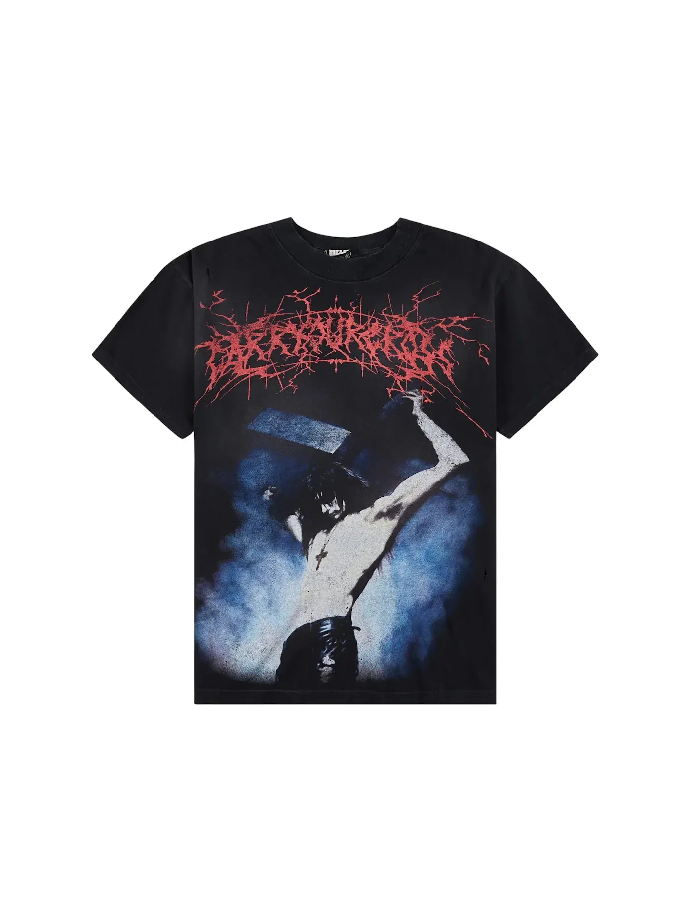 Мужская футболка с принтом Hellstar T-shirt — изображение 1 из 2, черный